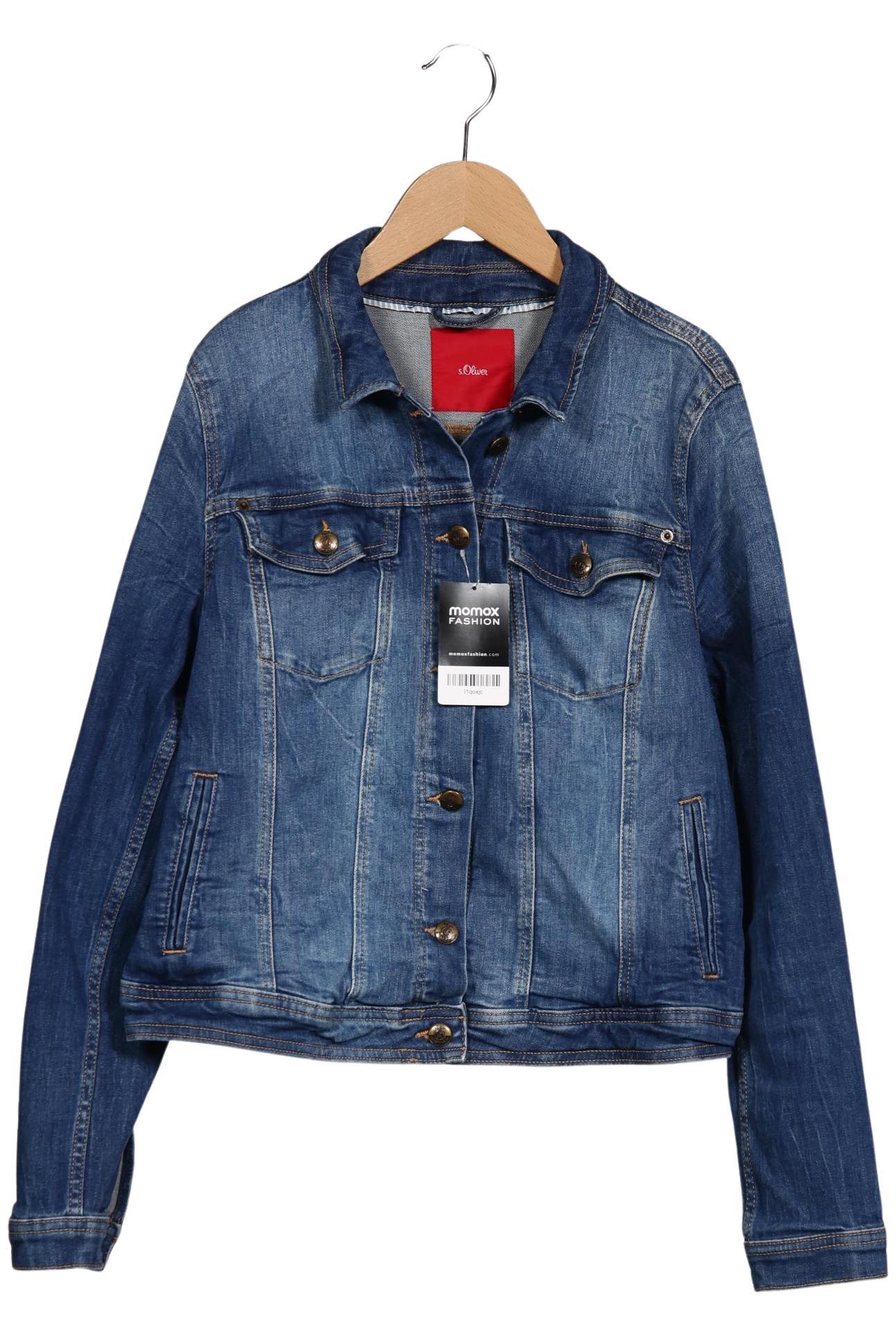

s.Oliver Damen Jacke, blau, Gr. 38