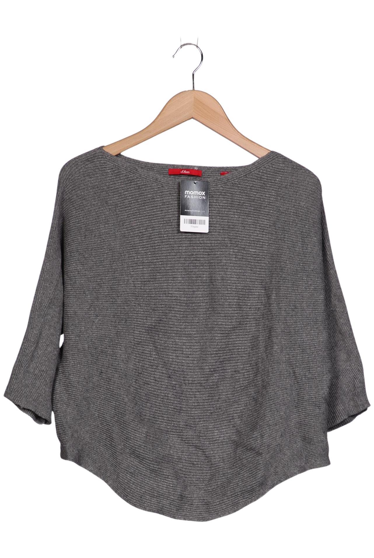 

s.Oliver Damen Pullover, grau, Gr. 42