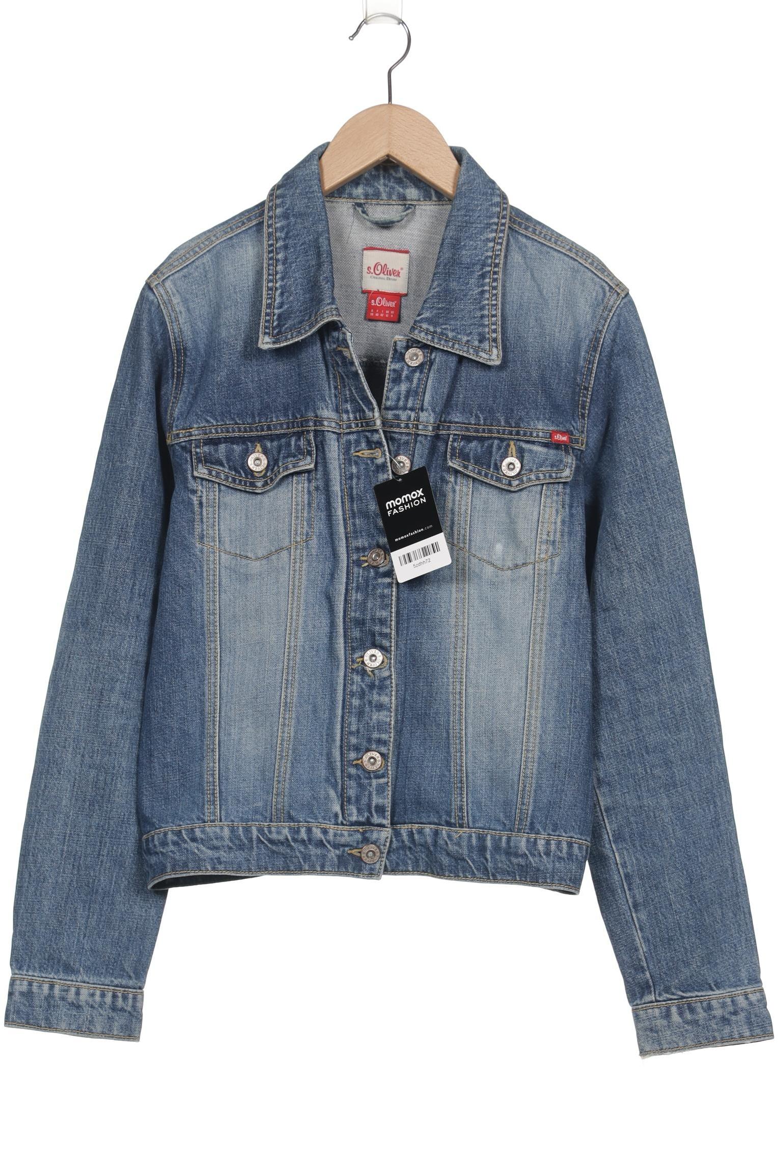 

s.Oliver Damen Jacke, blau, Gr. 38