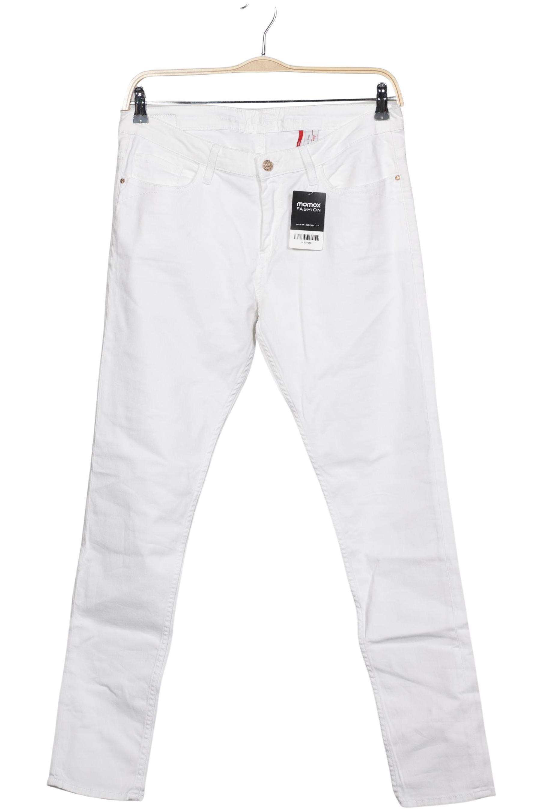 

s.Oliver Damen Jeans, weiß, Gr. 42