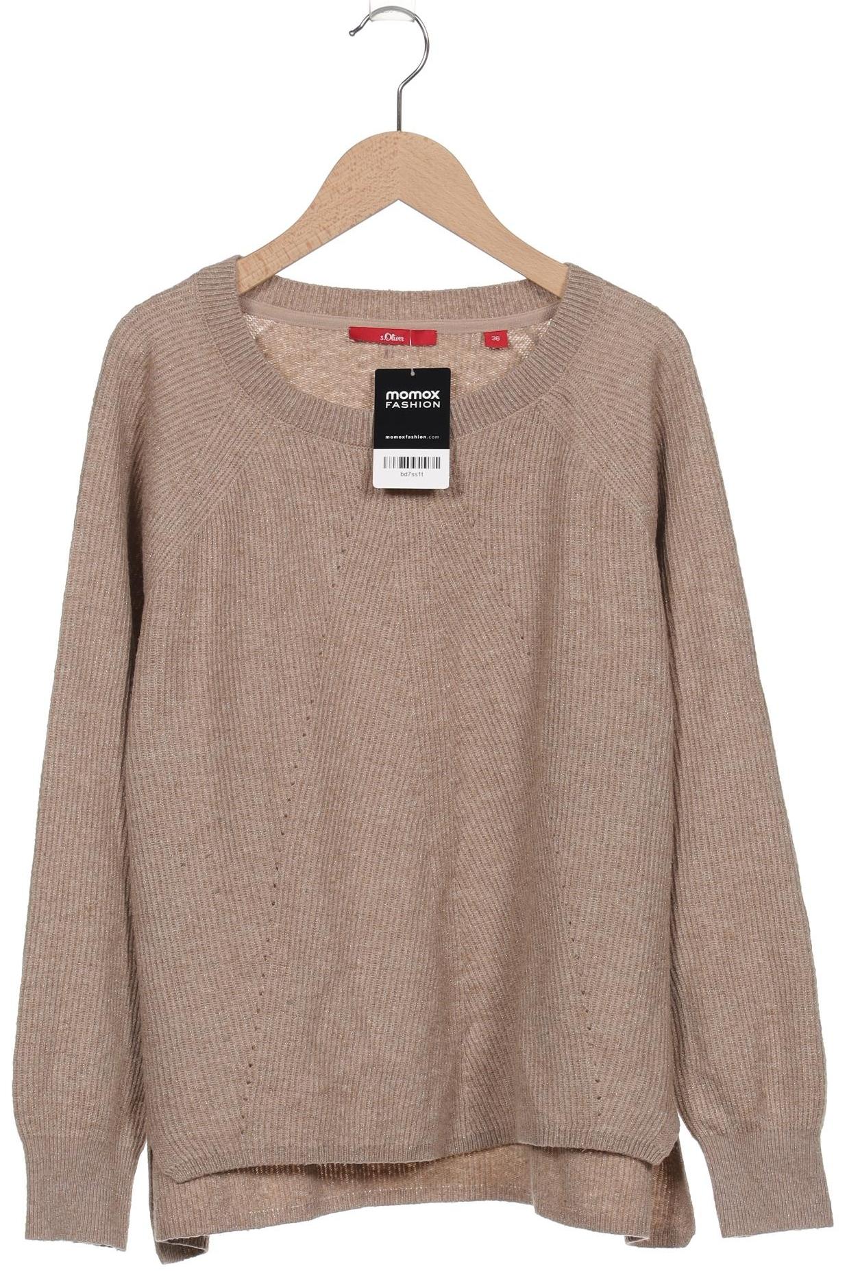 

s.Oliver Damen Pullover, beige, Gr. 36