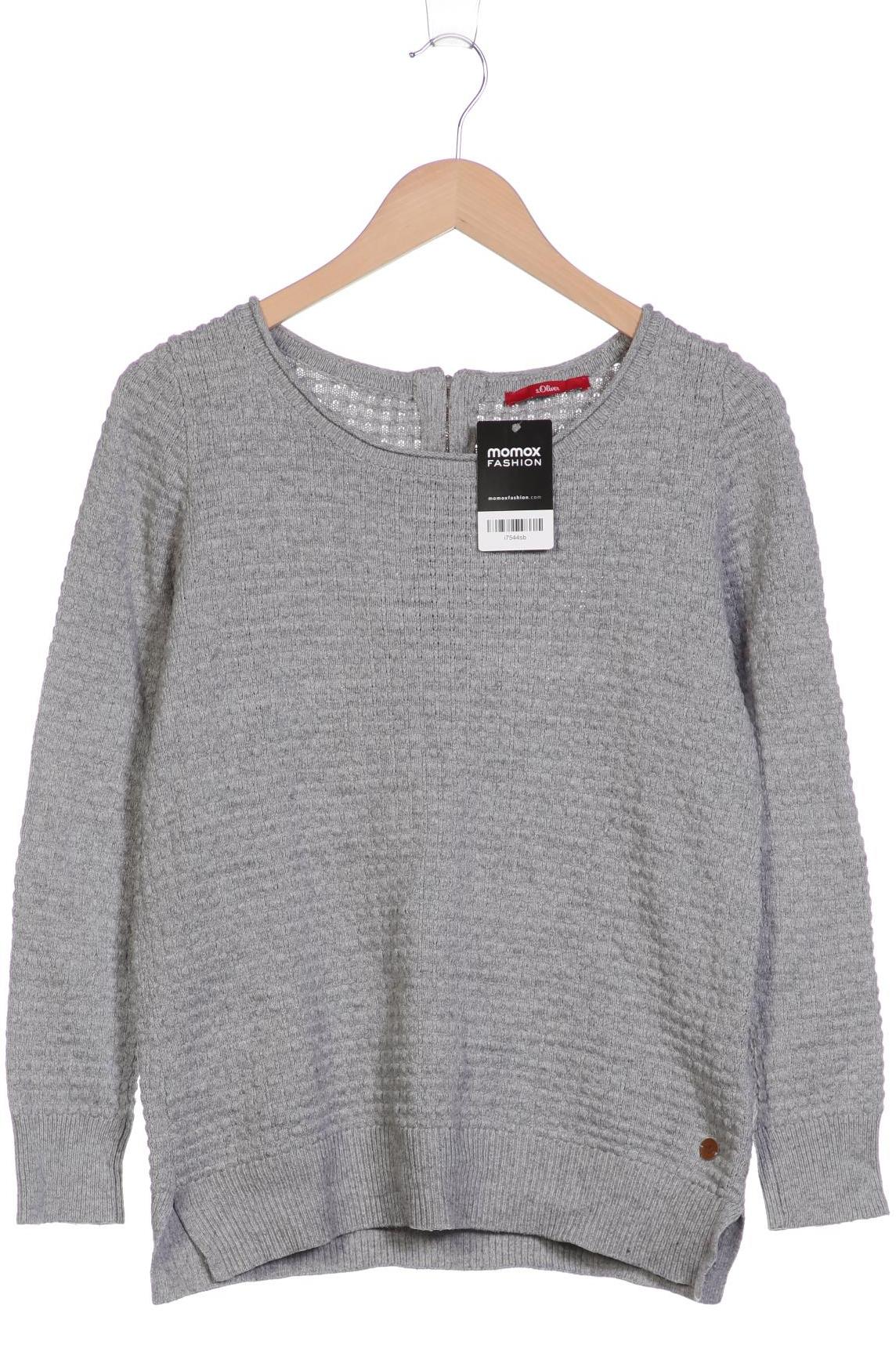 

s.Oliver Damen Pullover, grau, Gr. 38