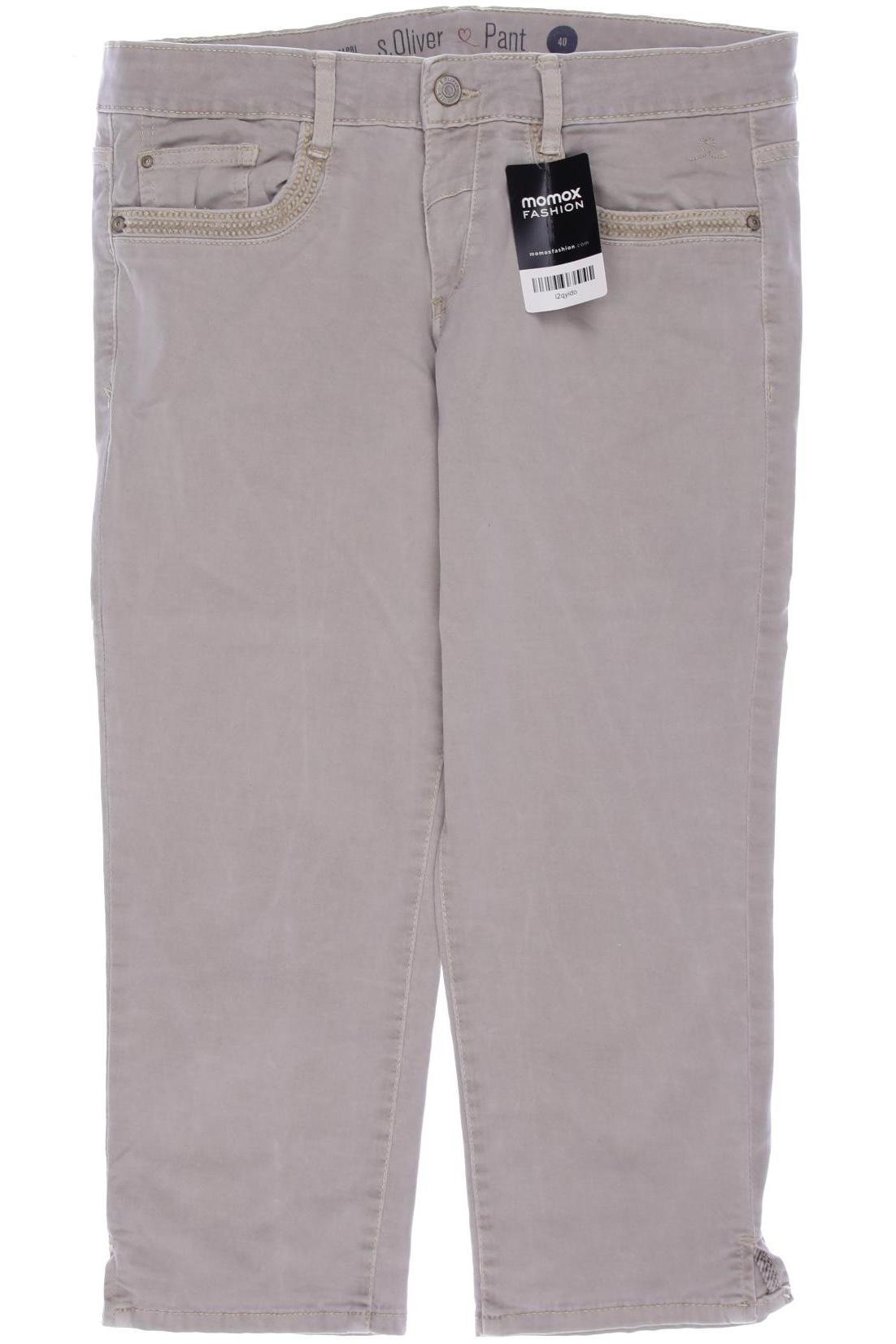 

s.Oliver Damen Jeans, beige