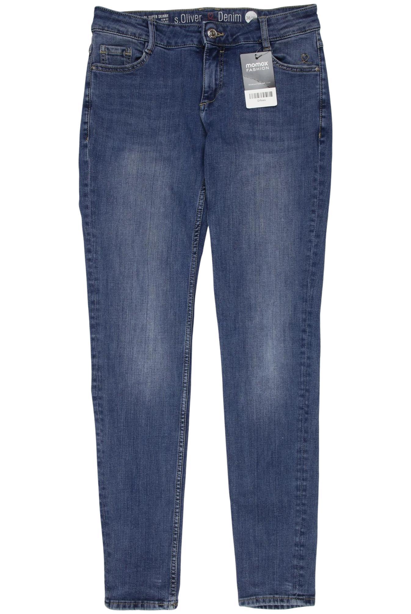 

s.Oliver Damen Jeans, blau, Gr. 34