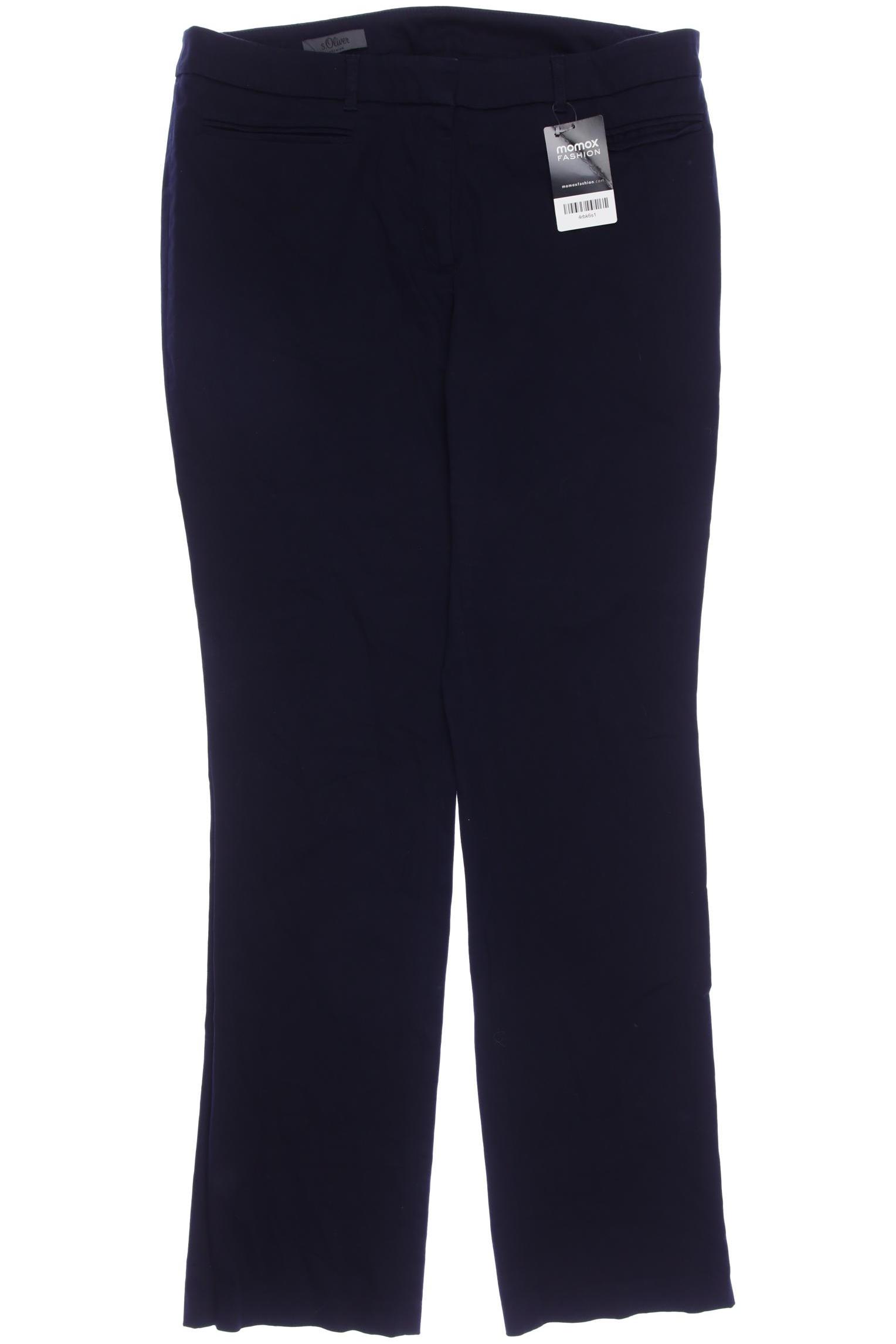 

s.Oliver Damen Stoffhose, marineblau, Gr. 42