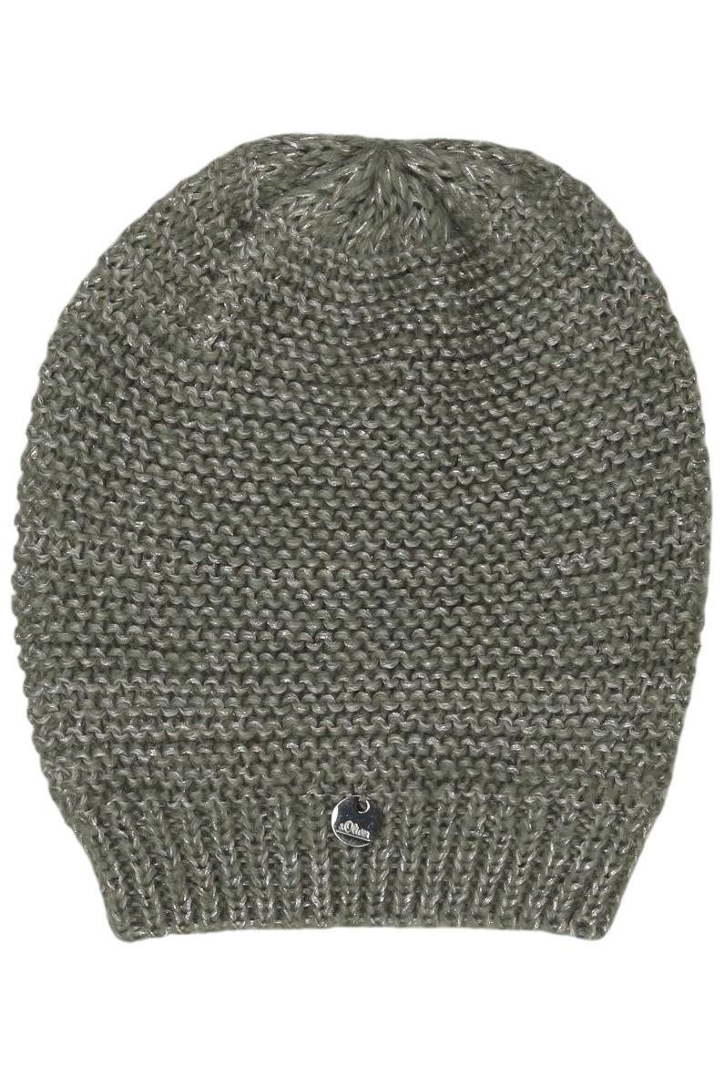 

s.Oliver Damen Hut/Mütze, grün, Gr. uni