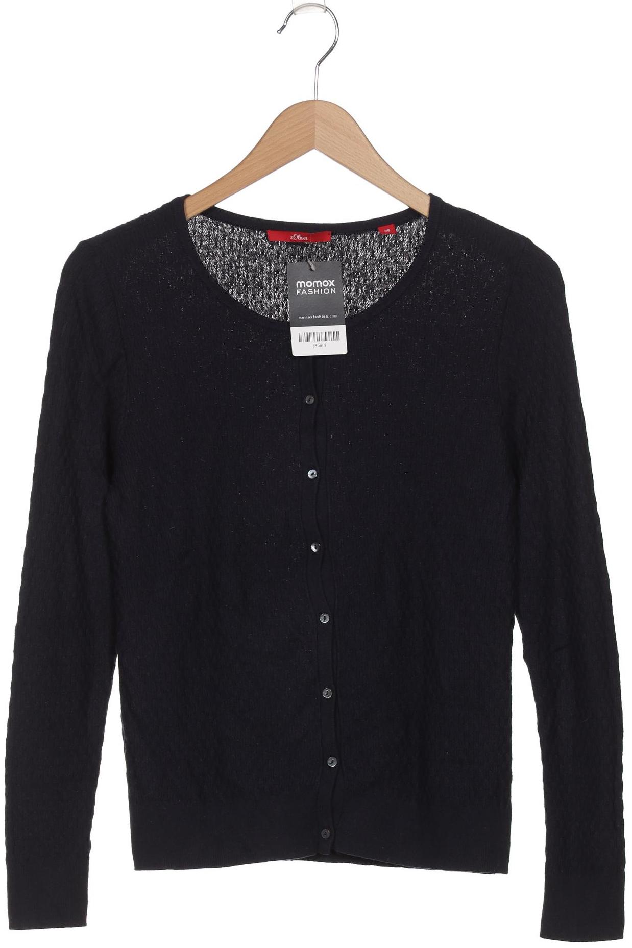 

s.Oliver Damen Strickjacke, marineblau, Gr. 38