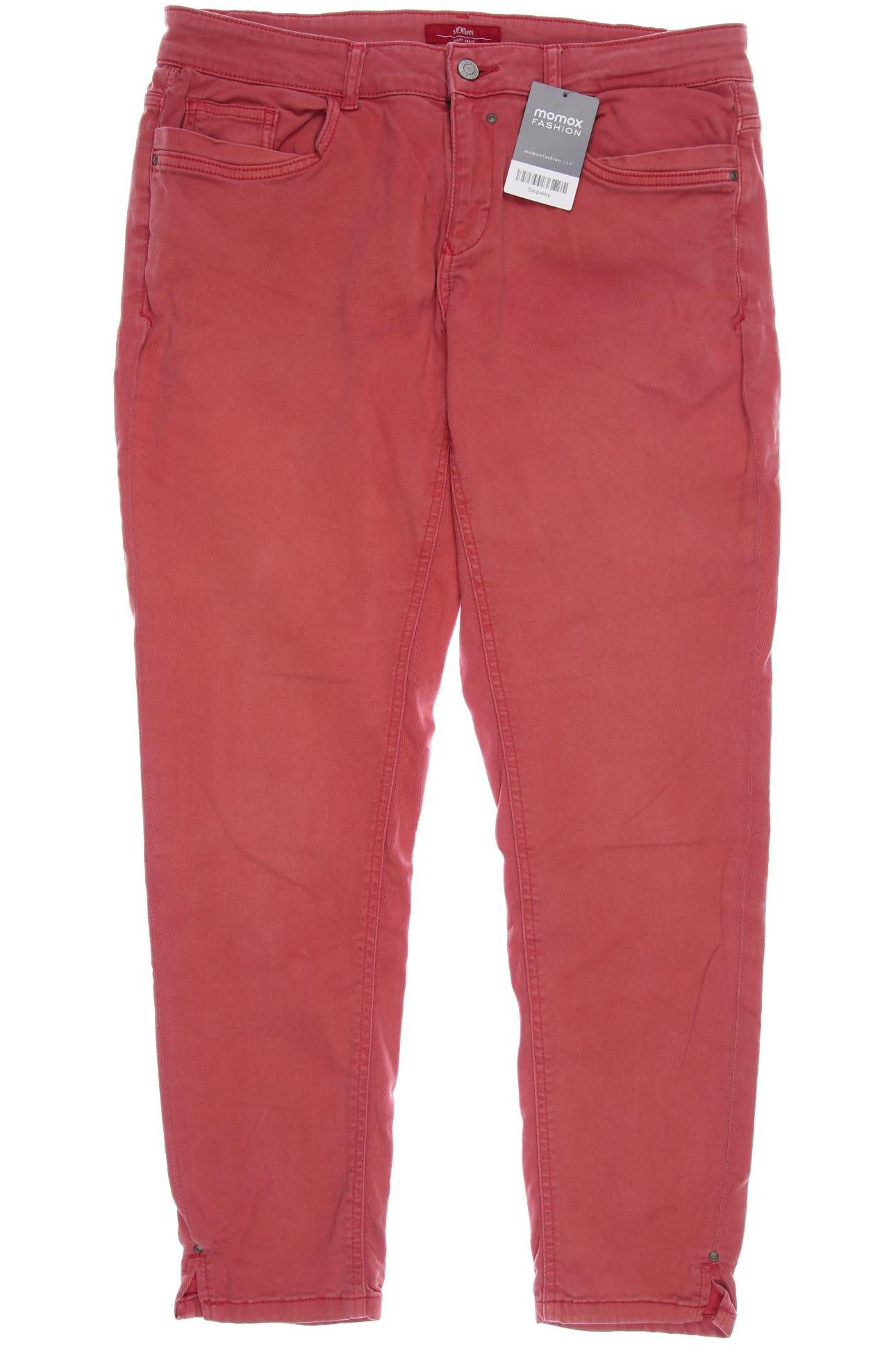 

s.Oliver Damen Jeans, orange, Gr. 40