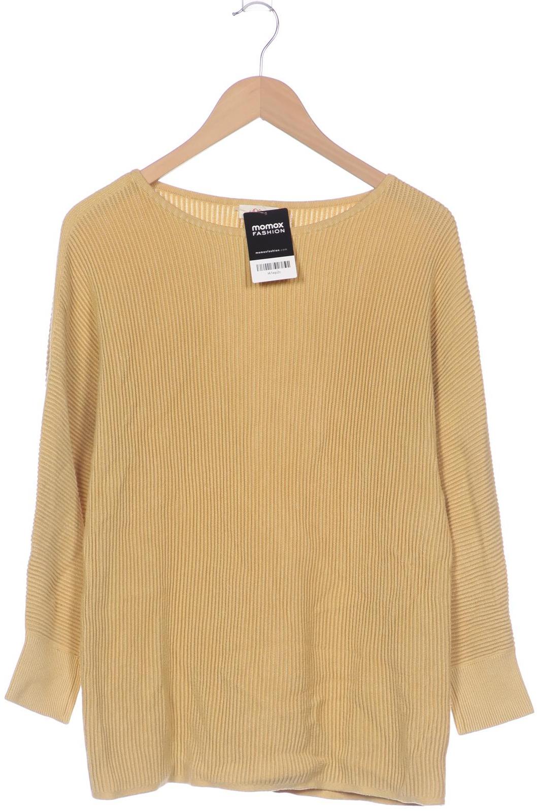

s.Oliver Damen Pullover, gelb, Gr. 40