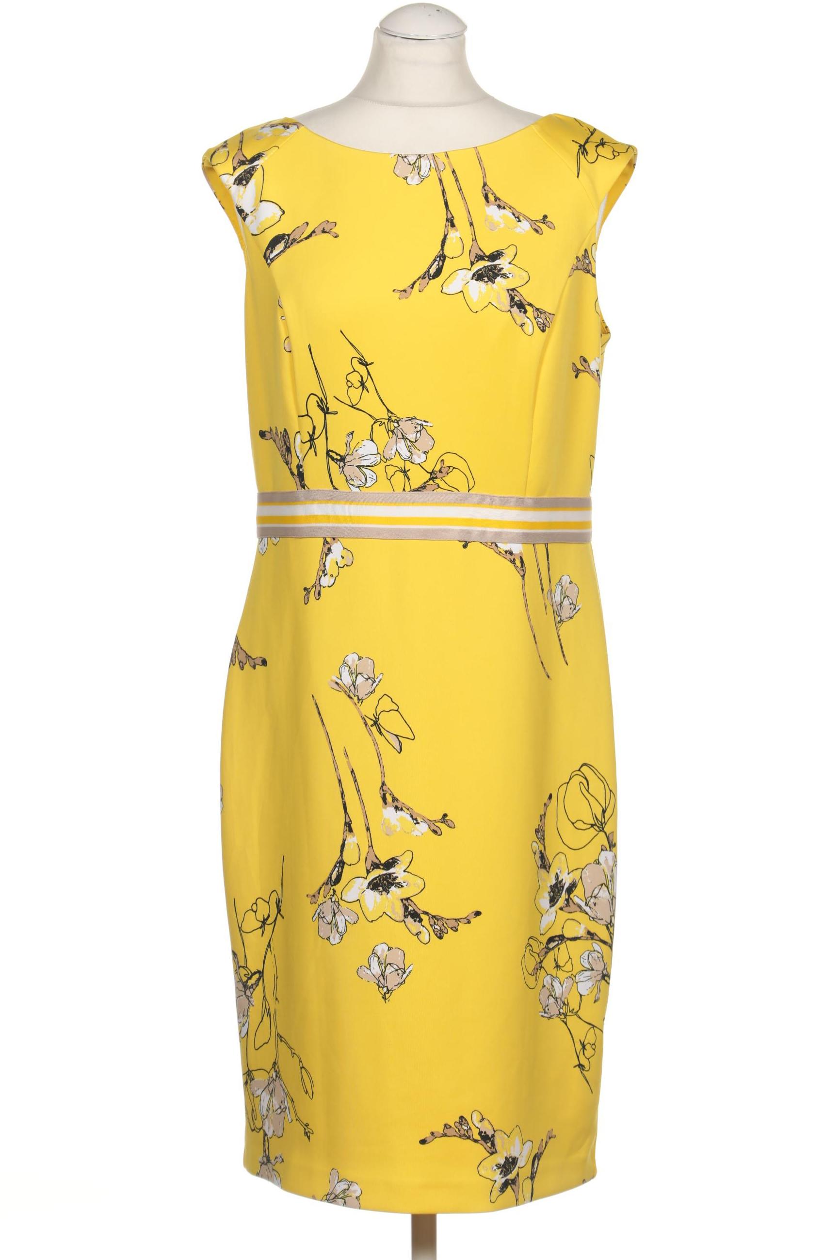 

s.Oliver Damen Kleid, gelb, Gr. 42