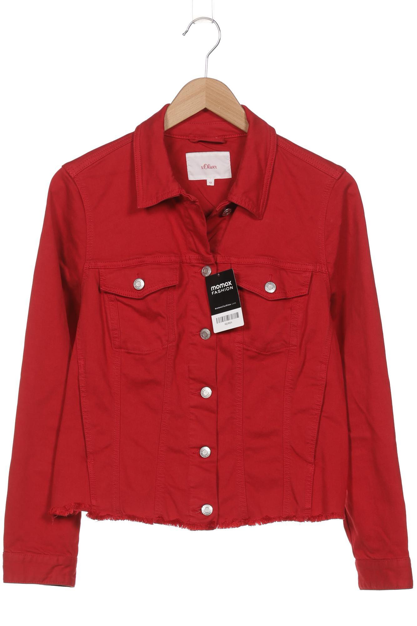 

s.Oliver Damen Jacke, rot, Gr. 42