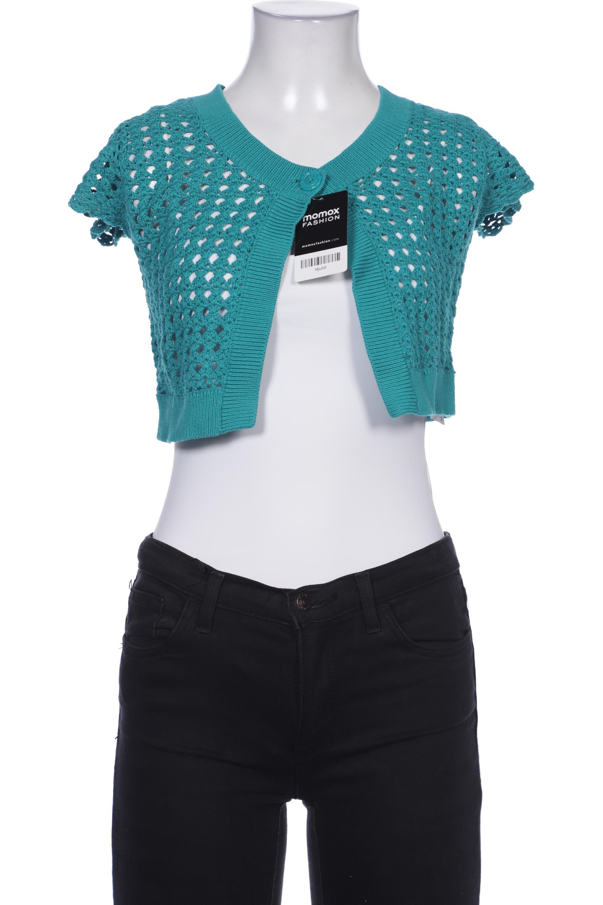

s.Oliver Damen Strickjacke, türkis, Gr. 36