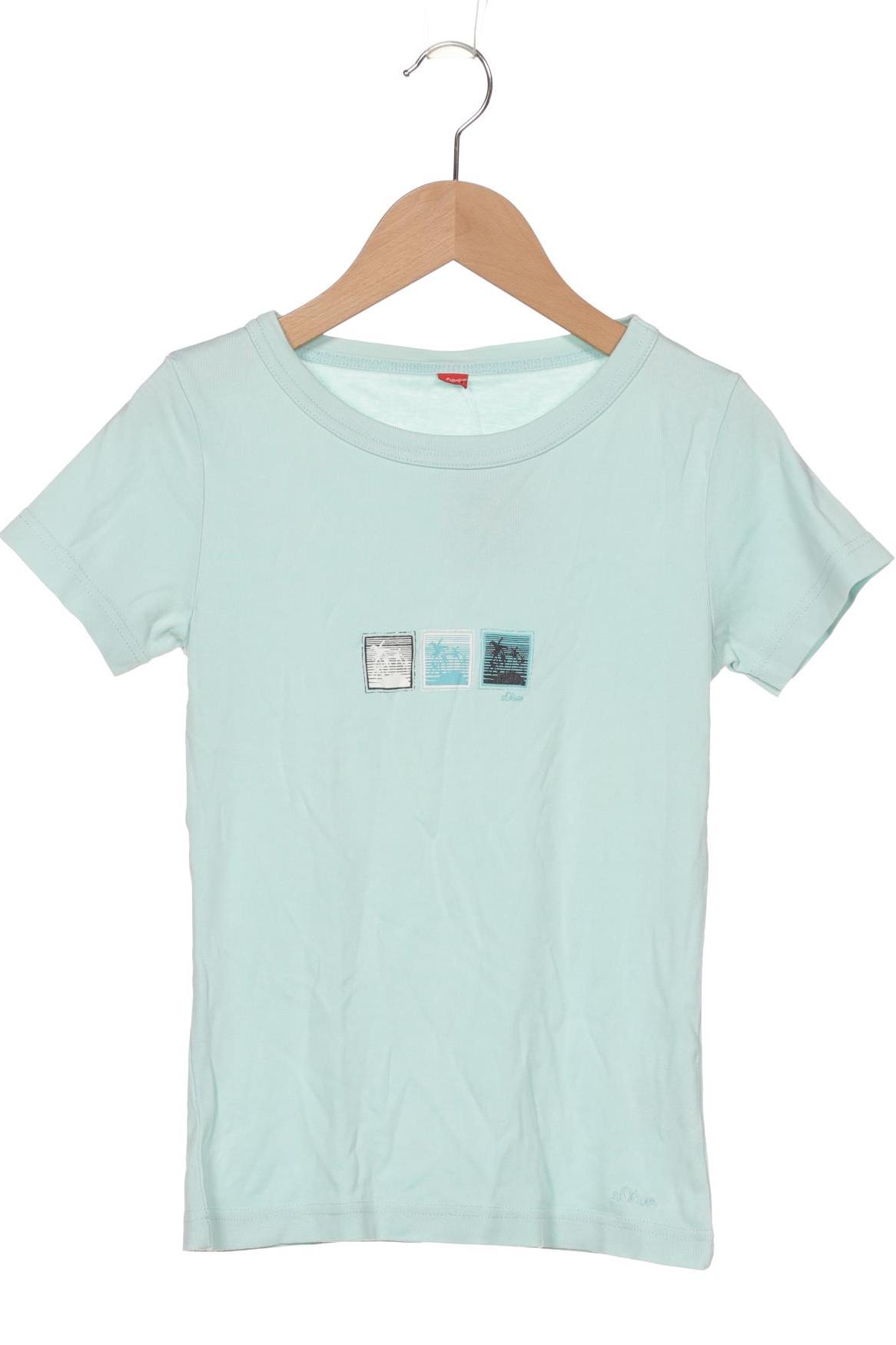 

s.Oliver Damen T-Shirt, hellblau, Gr. 34