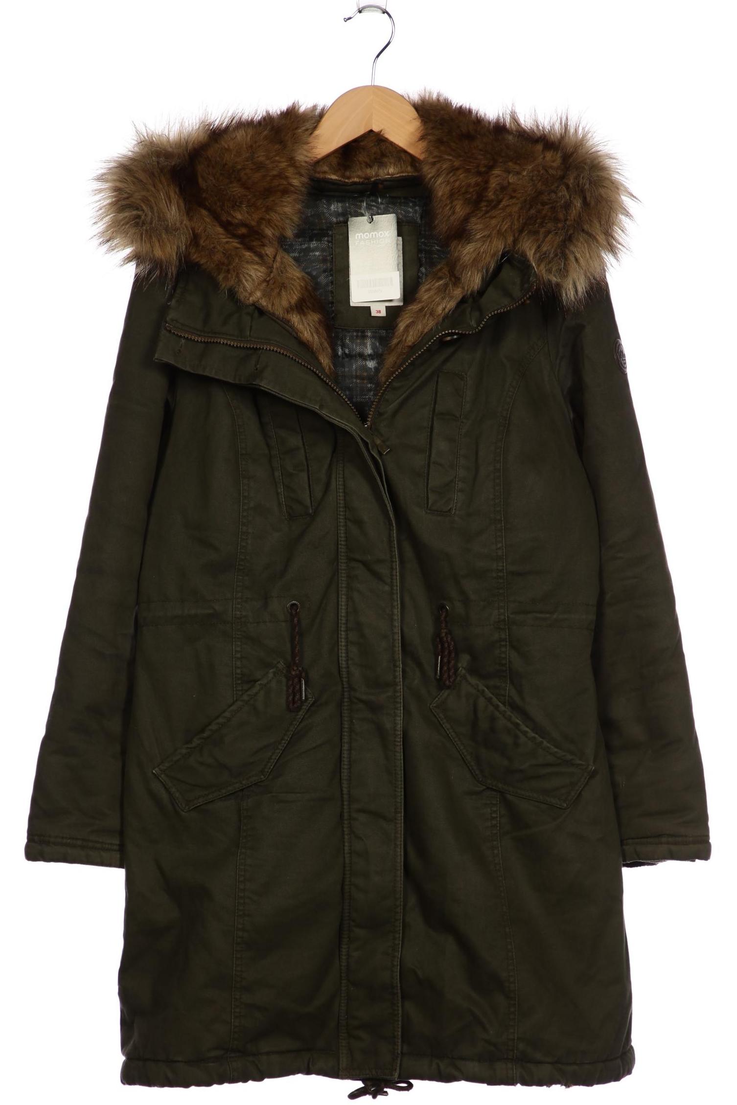 

s.Oliver Damen Mantel, grün, Gr. 38