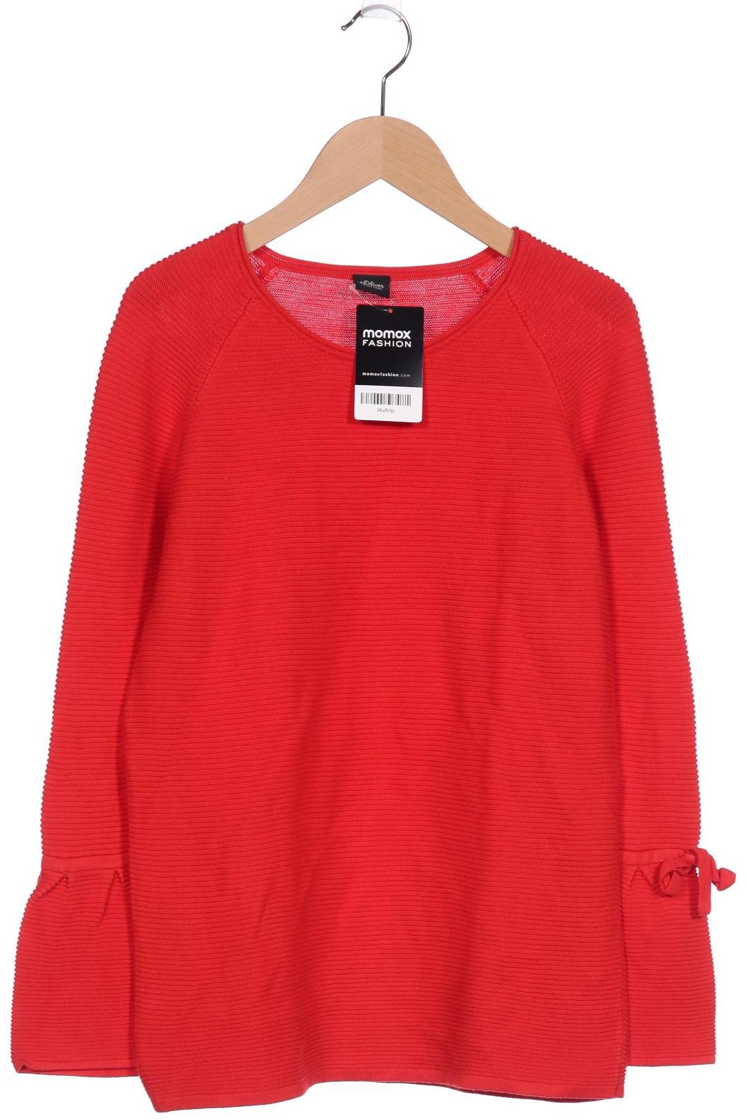 

s.Oliver Damen Pullover, rot, Gr. 34