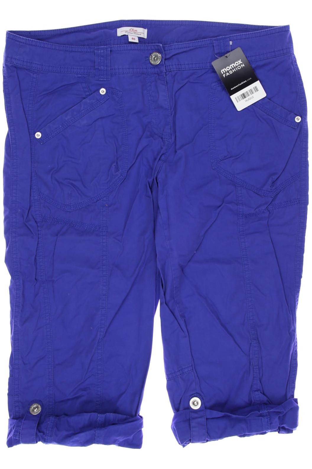 

s.Oliver Damen Shorts, blau, Gr. 40
