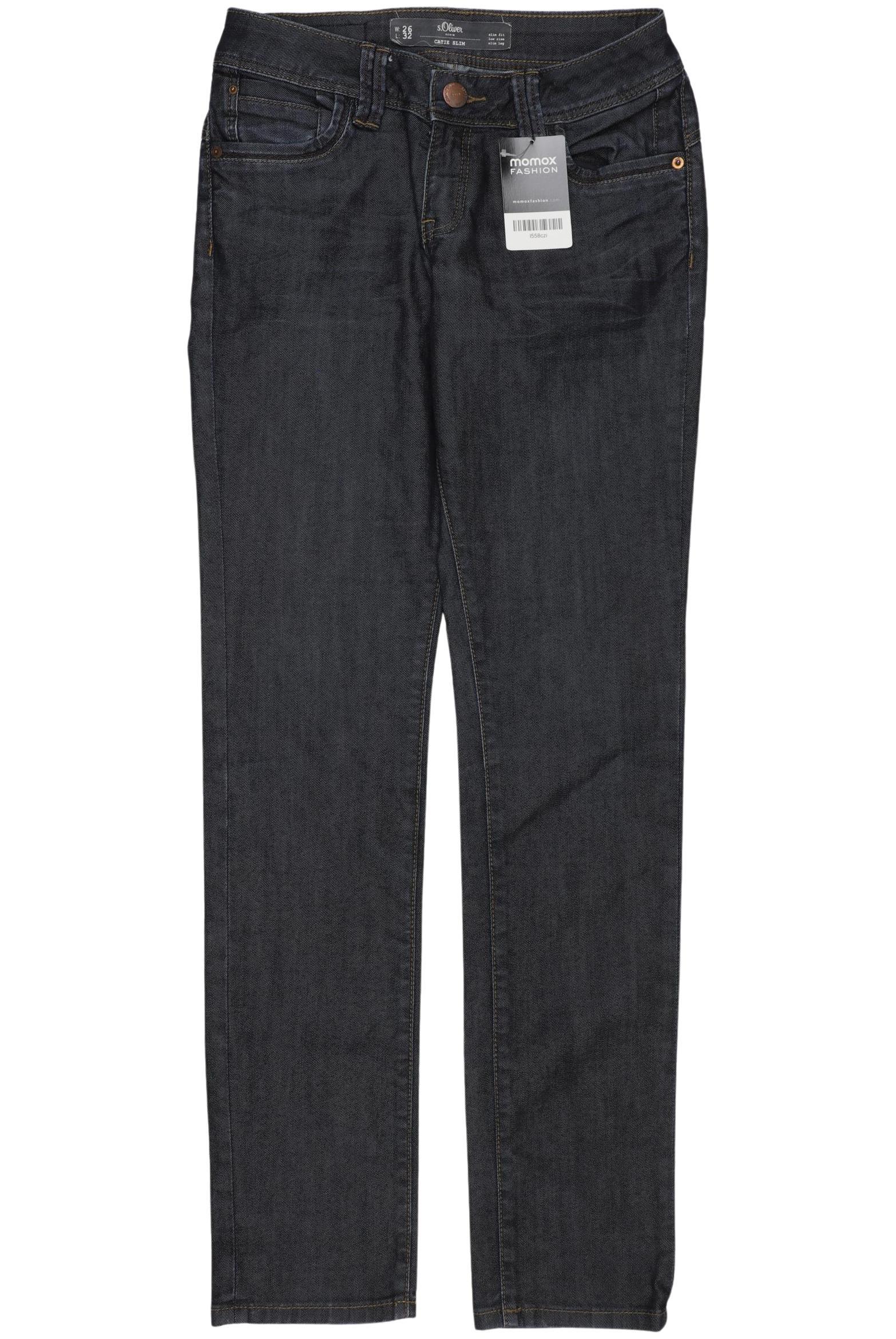 

s.Oliver Damen Stoffhose, marineblau, Gr. 26