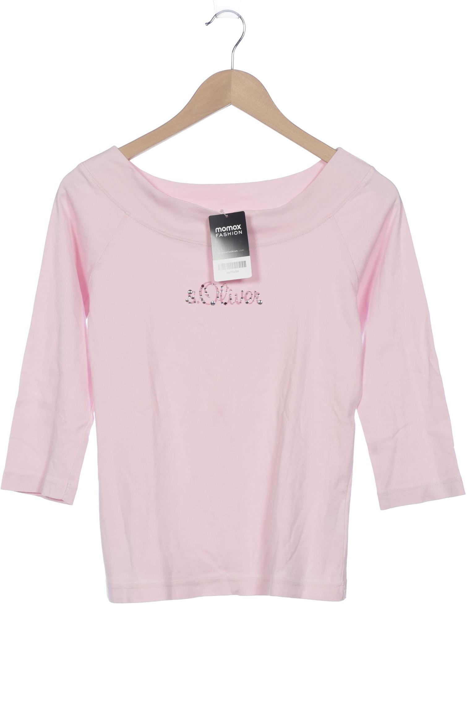 

s.Oliver Damen Langarmshirt, pink, Gr. 38