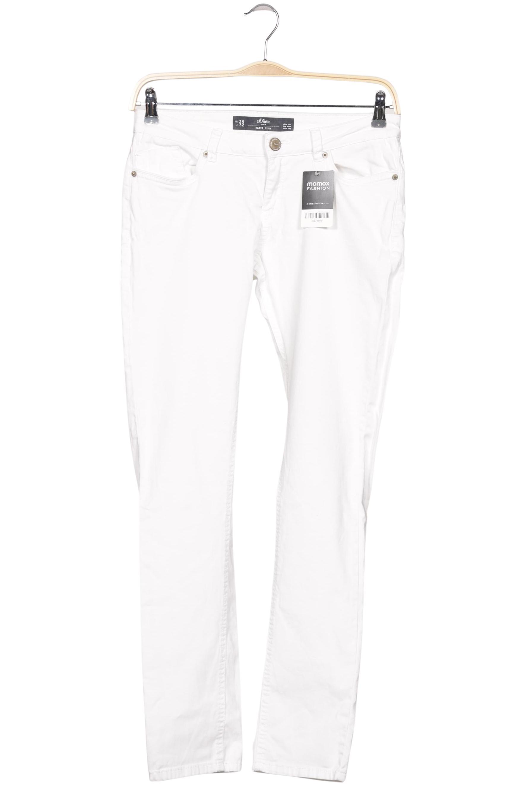 

s.Oliver Damen Jeans, weiß, Gr. 29