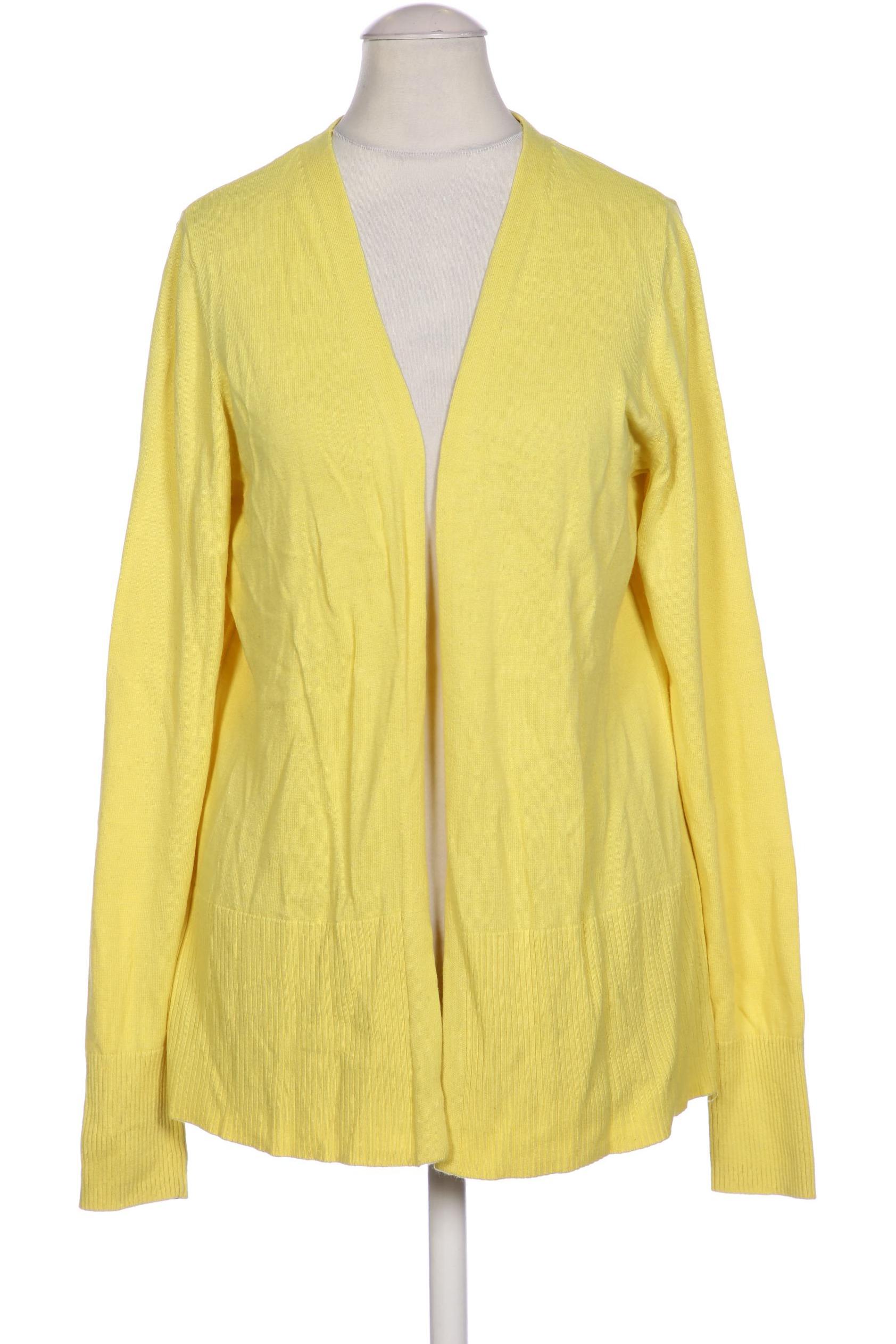 

s.Oliver Damen Strickjacke, gelb, Gr. 34