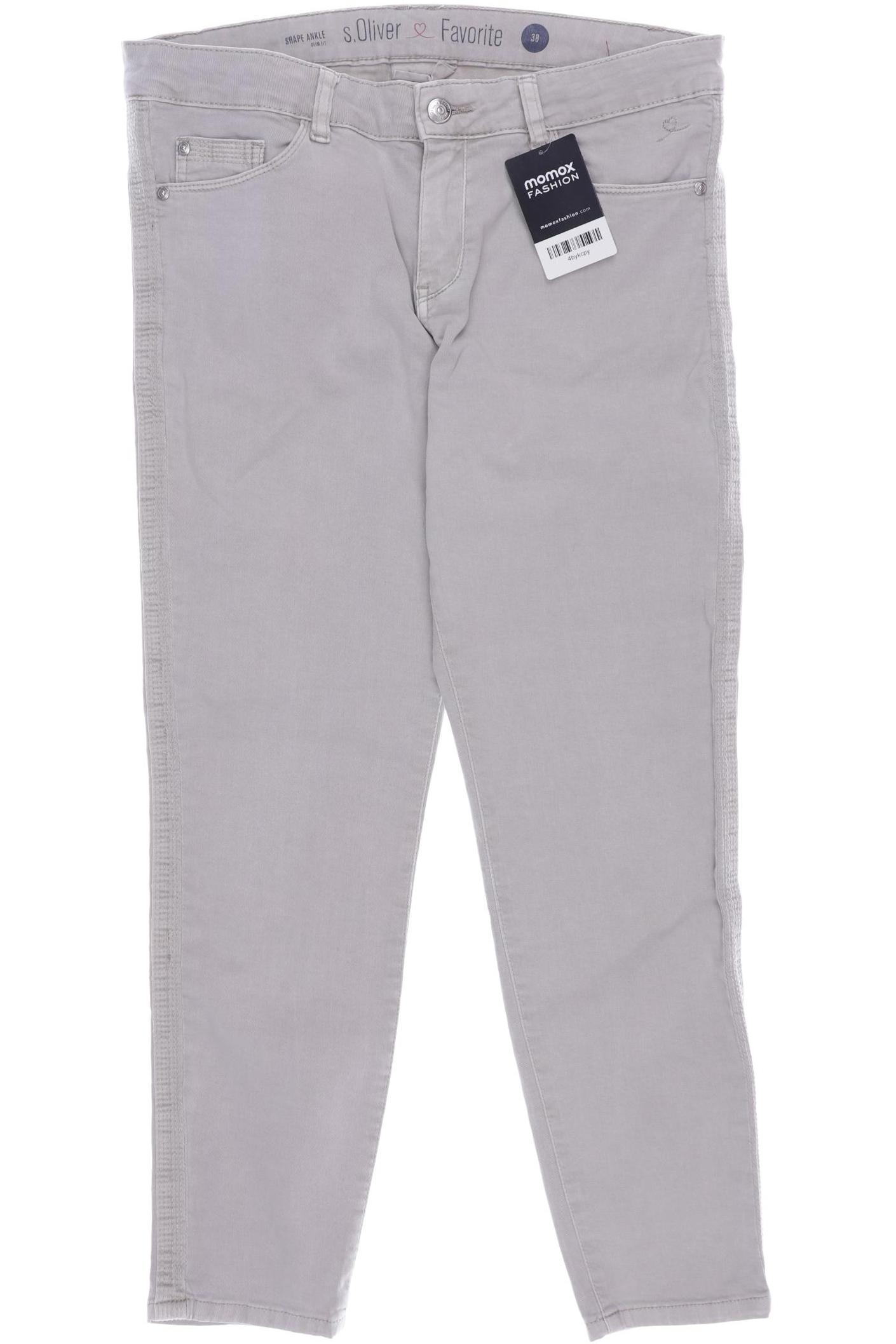 

s.Oliver Damen Jeans, beige, Gr. 38