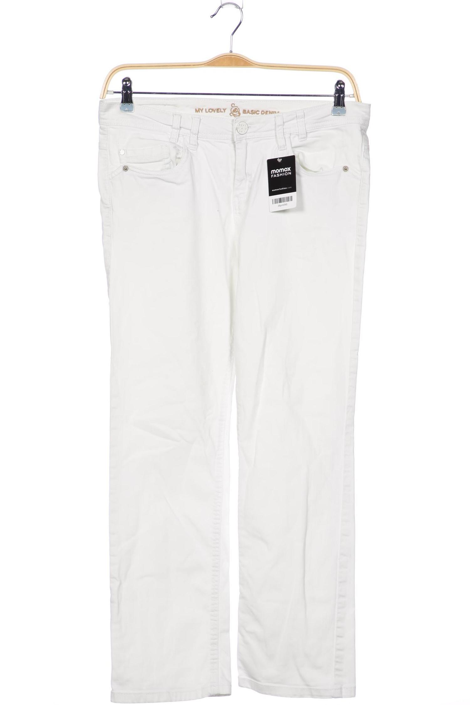 

s.Oliver Damen Jeans, weiß, Gr. 33