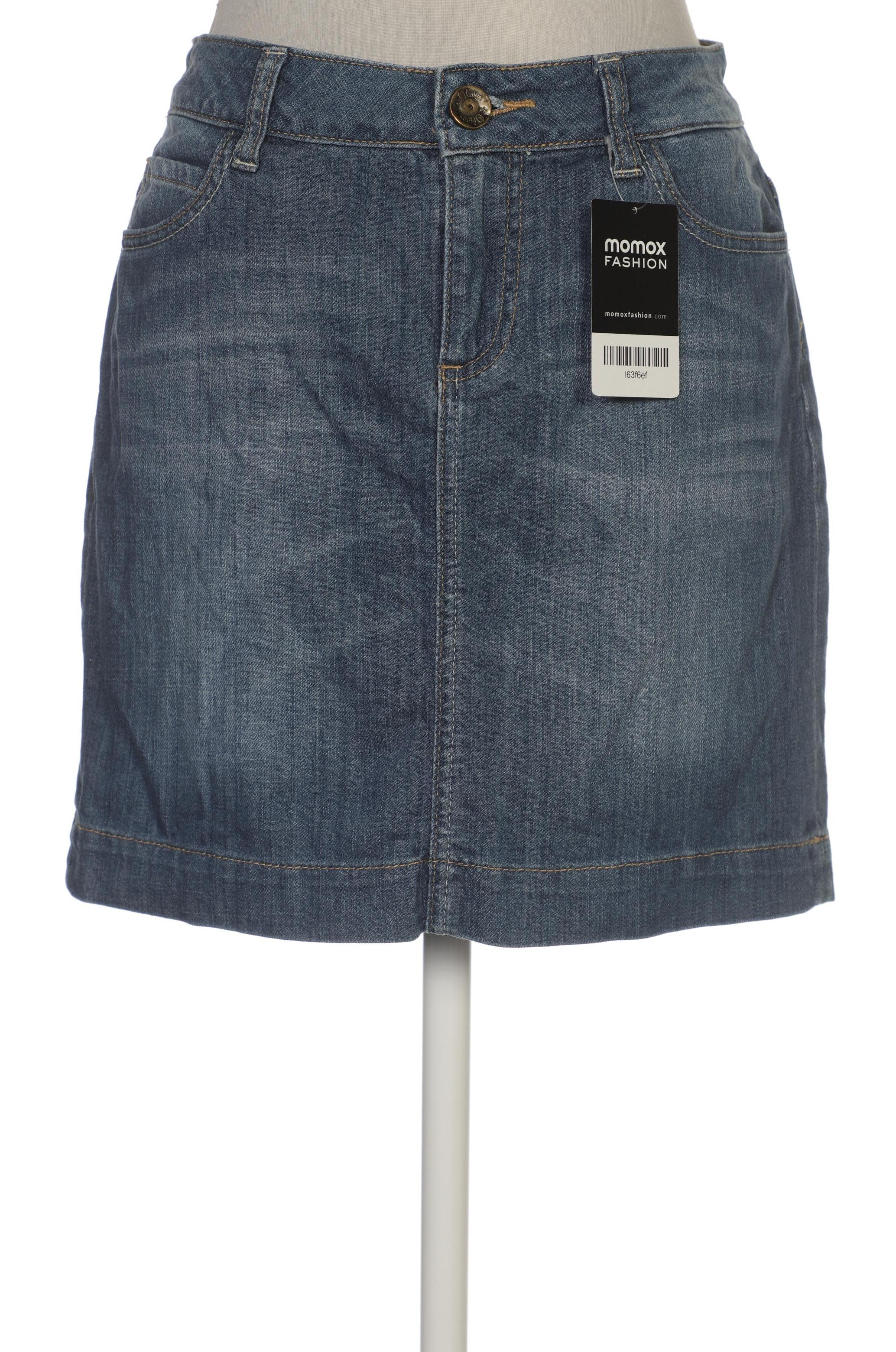 

s.Oliver Damen Rock, blau, Gr. 34