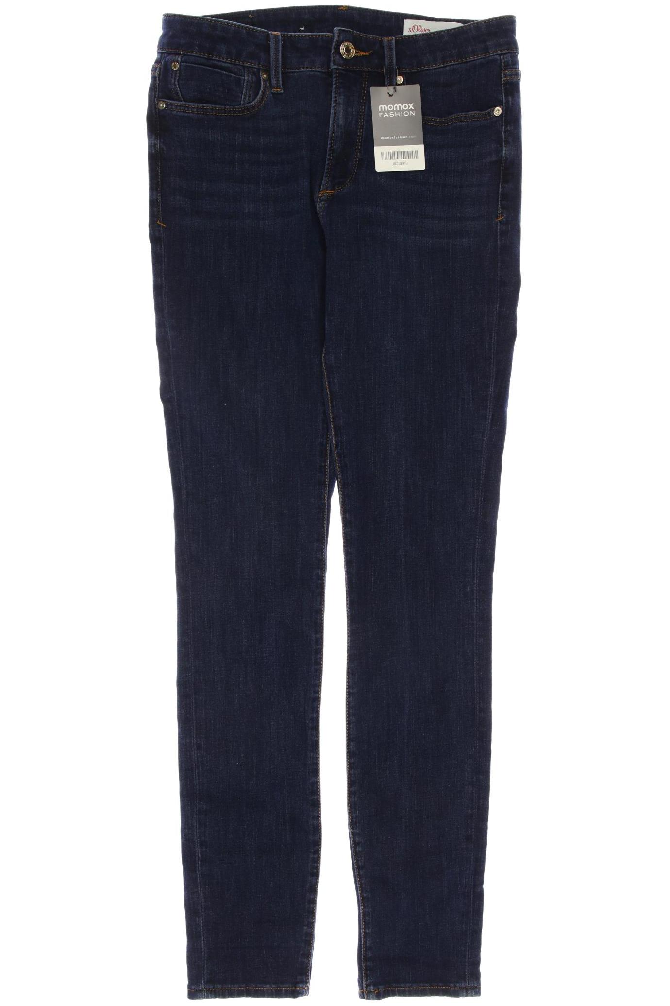

s.Oliver Damen Jeans, marineblau