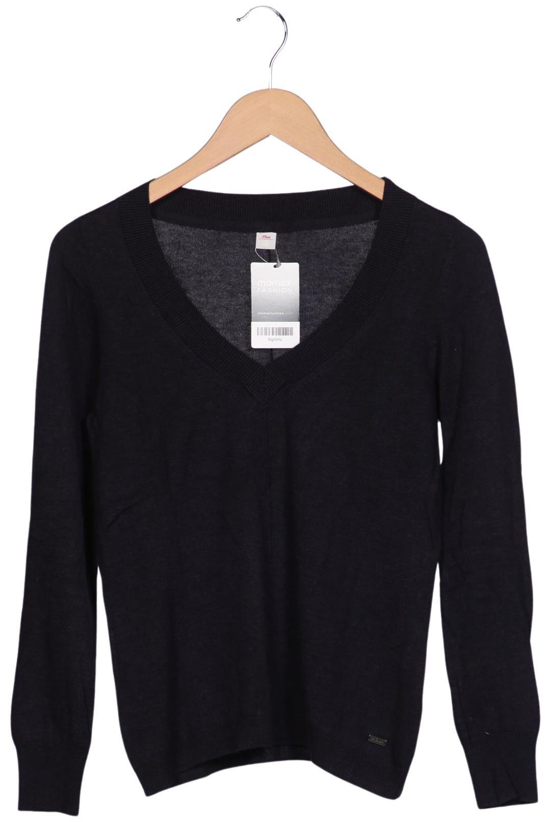 

s.Oliver Damen Pullover, marineblau, Gr. 36