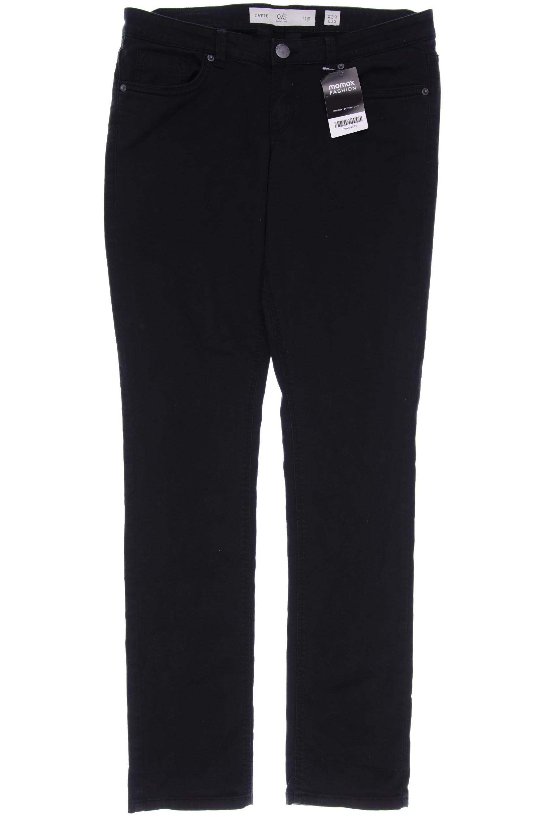 

s.Oliver Damen Jeans, schwarz