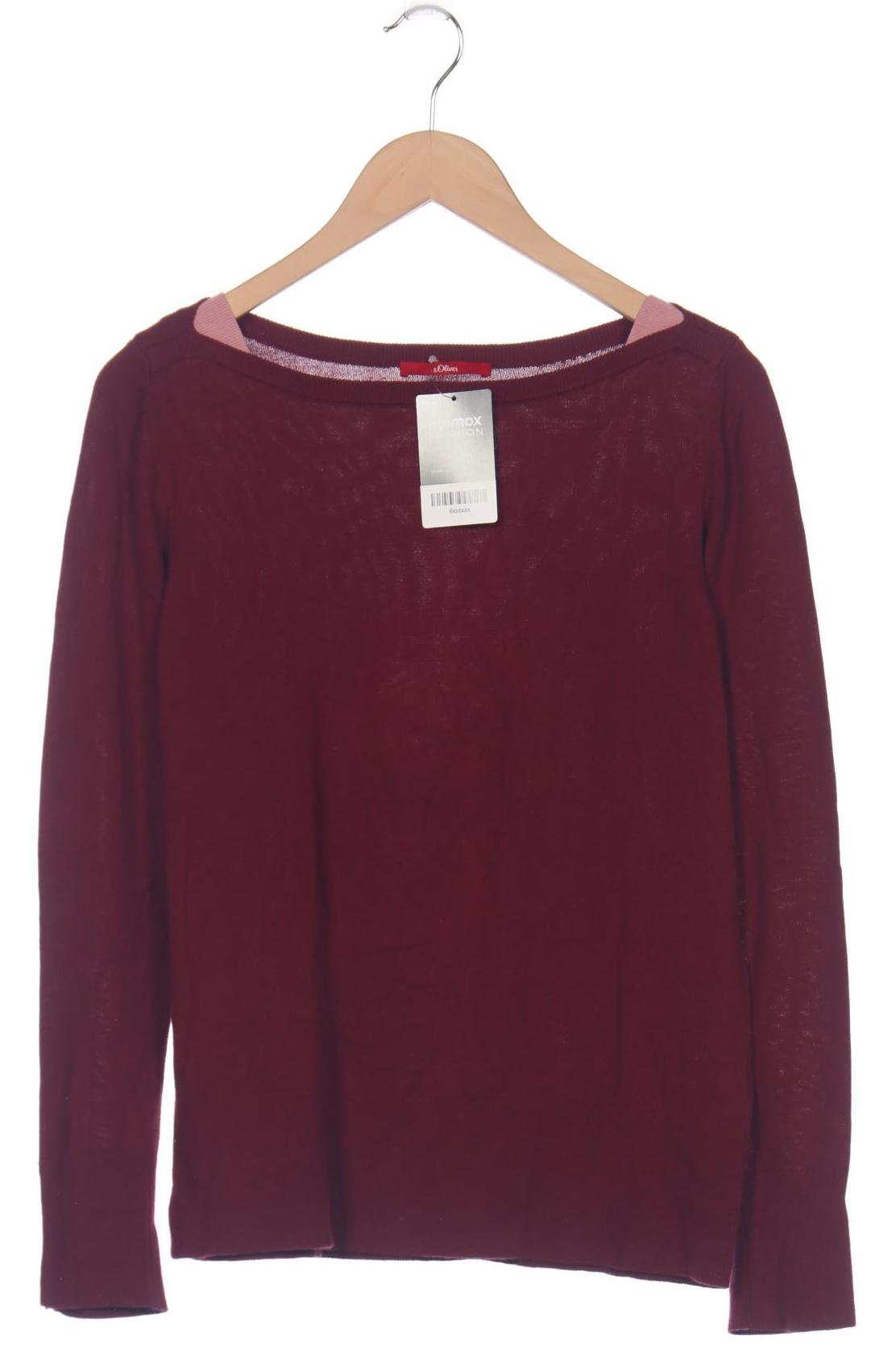 

s.Oliver Damen Pullover, bordeaux, Gr. 38