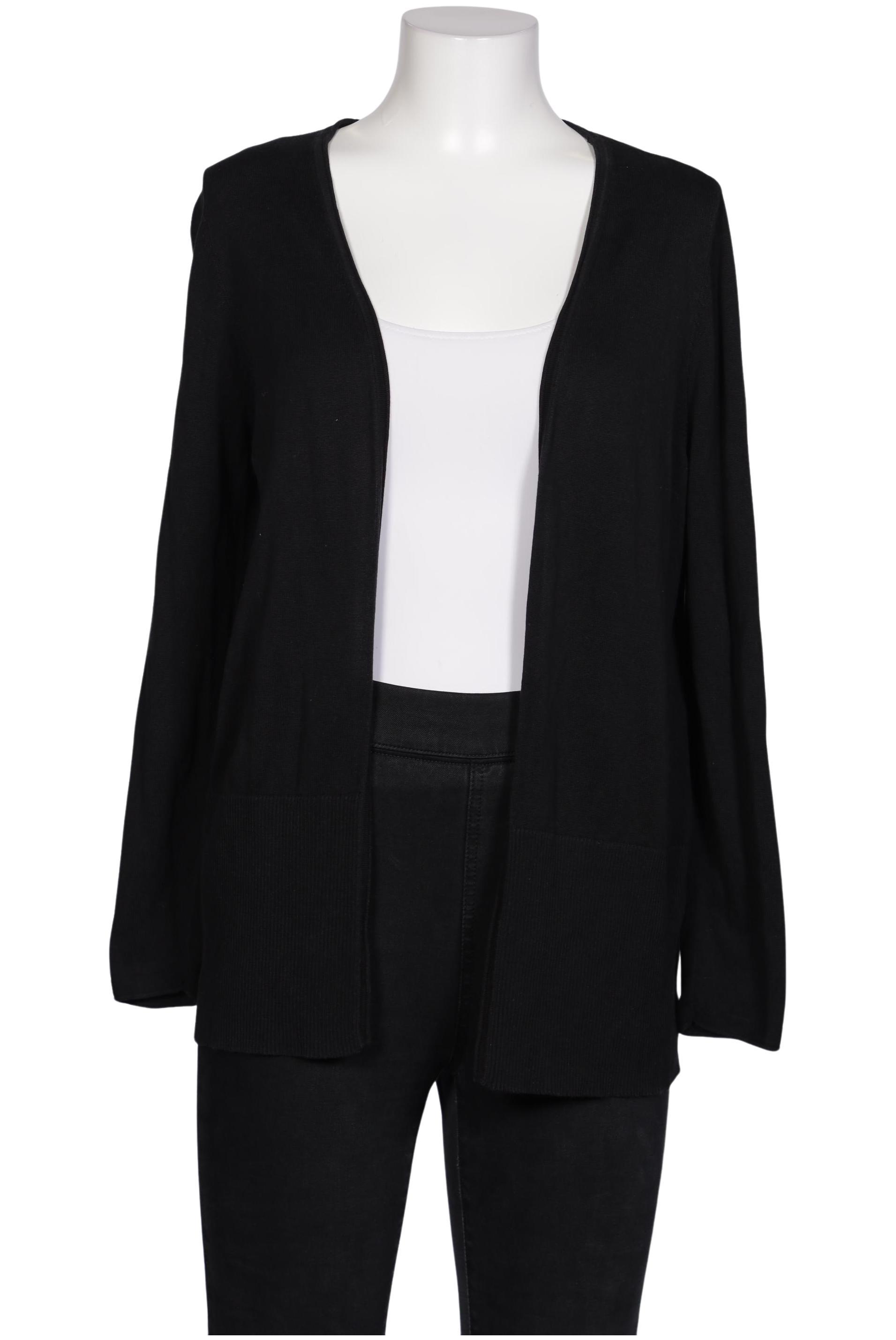 

s.Oliver Damen Strickjacke, schwarz, Gr. 40