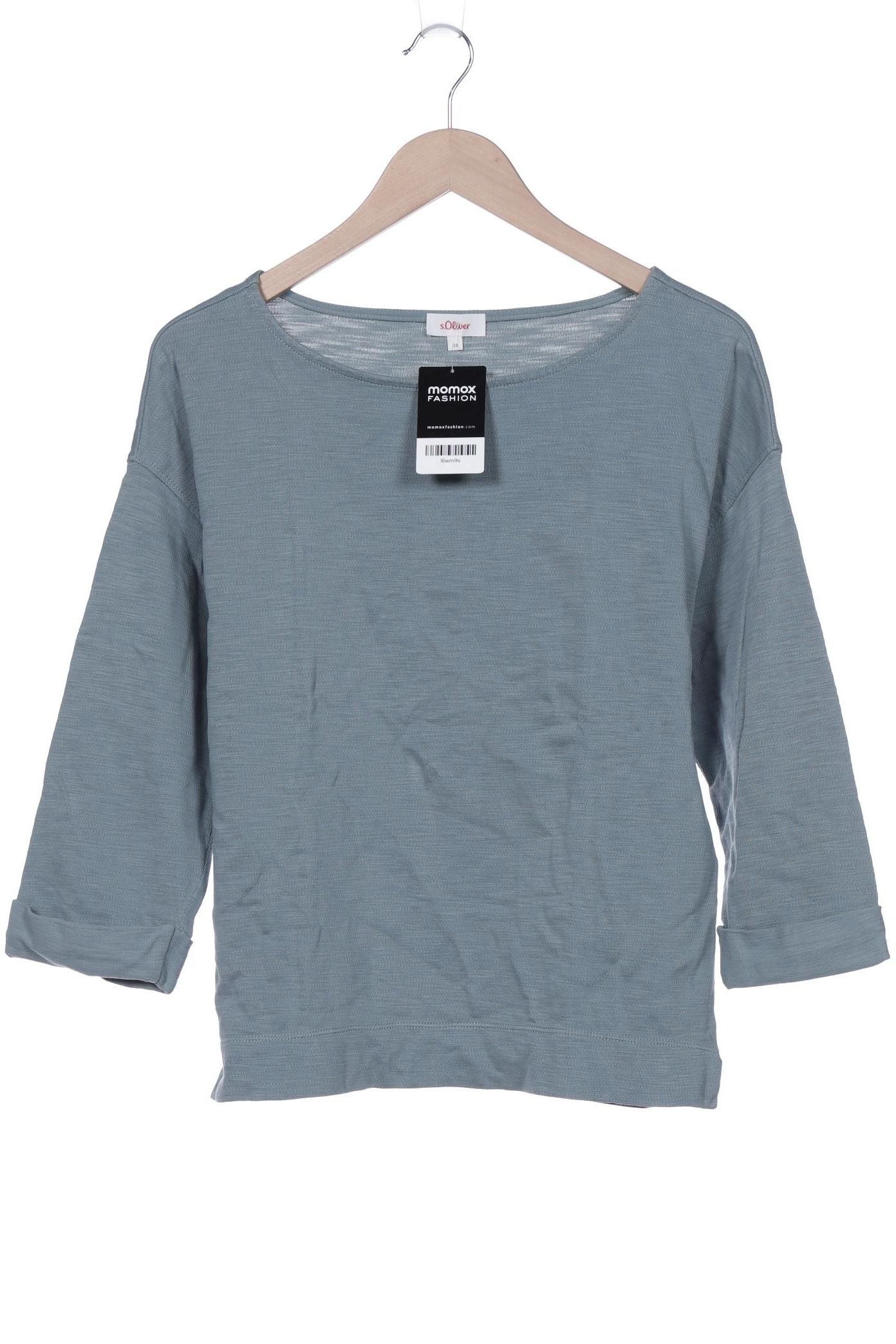 

s.Oliver Damen Langarmshirt, türkis, Gr. 38