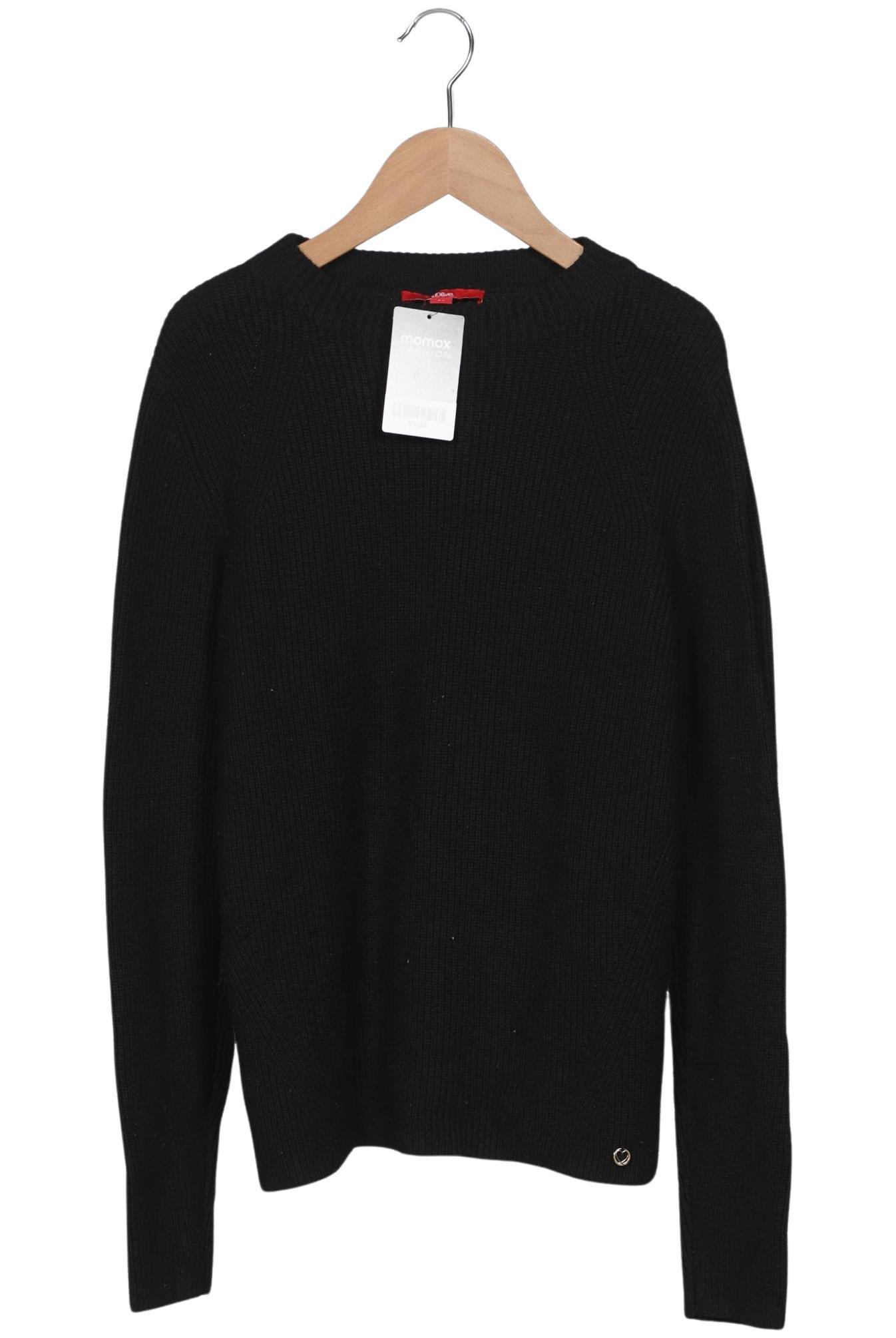 

s.Oliver Damen Pullover, schwarz, Gr. 34