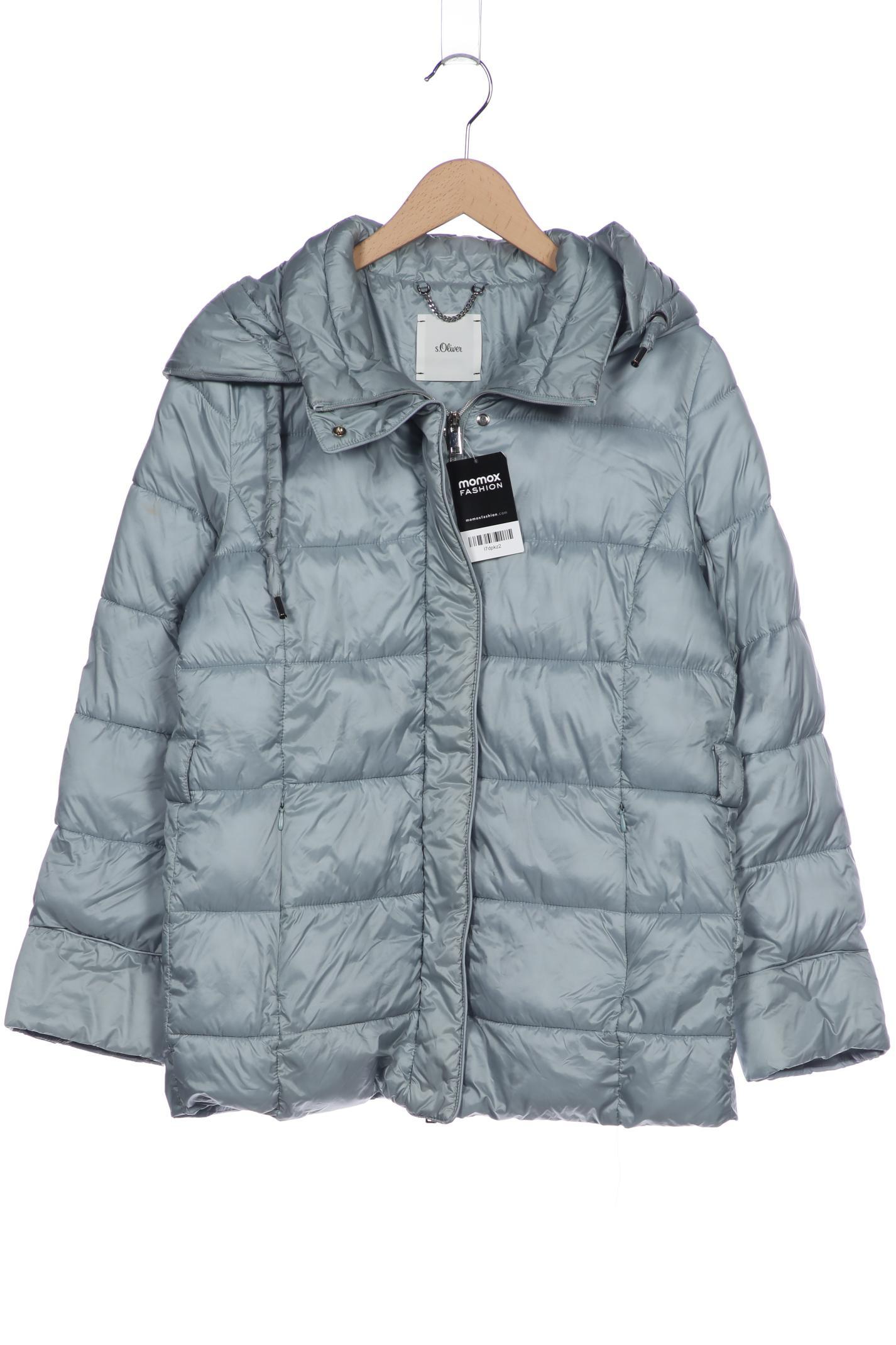 

s.Oliver Damen Jacke, hellblau, Gr. 38