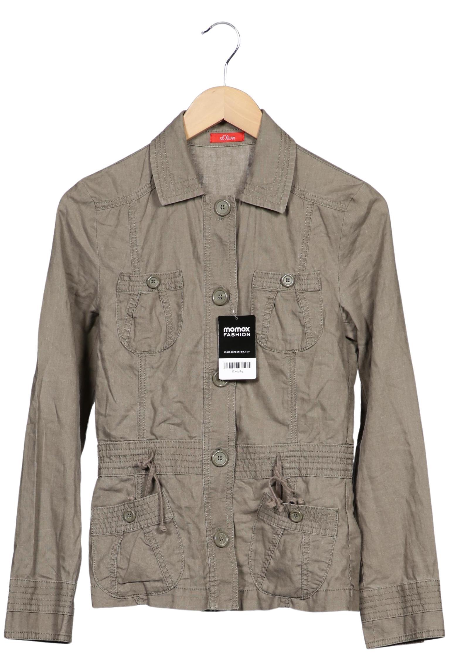 

s.Oliver Damen Jacke, beige, Gr. 34