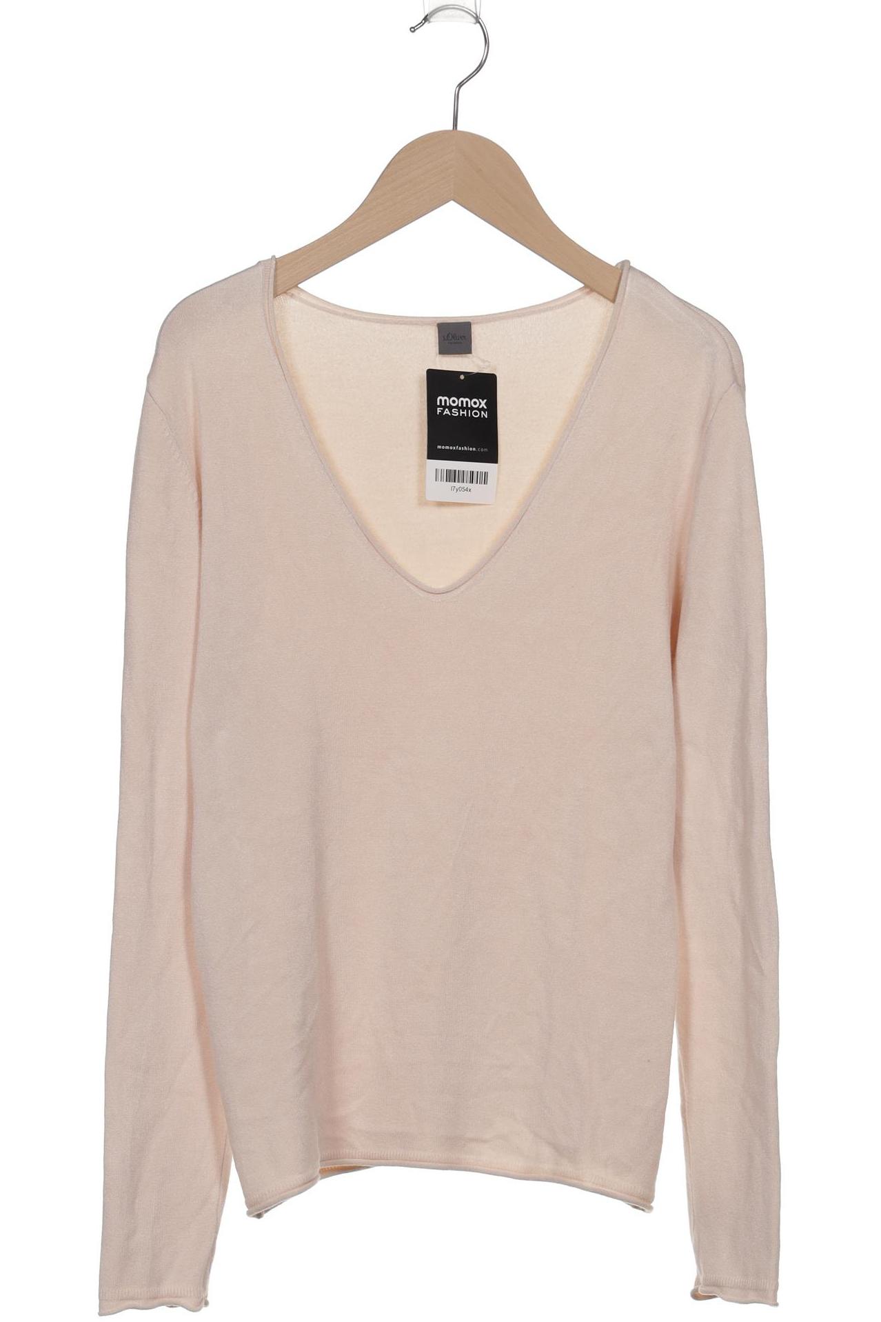 

s.Oliver Damen Pullover, beige, Gr. 38