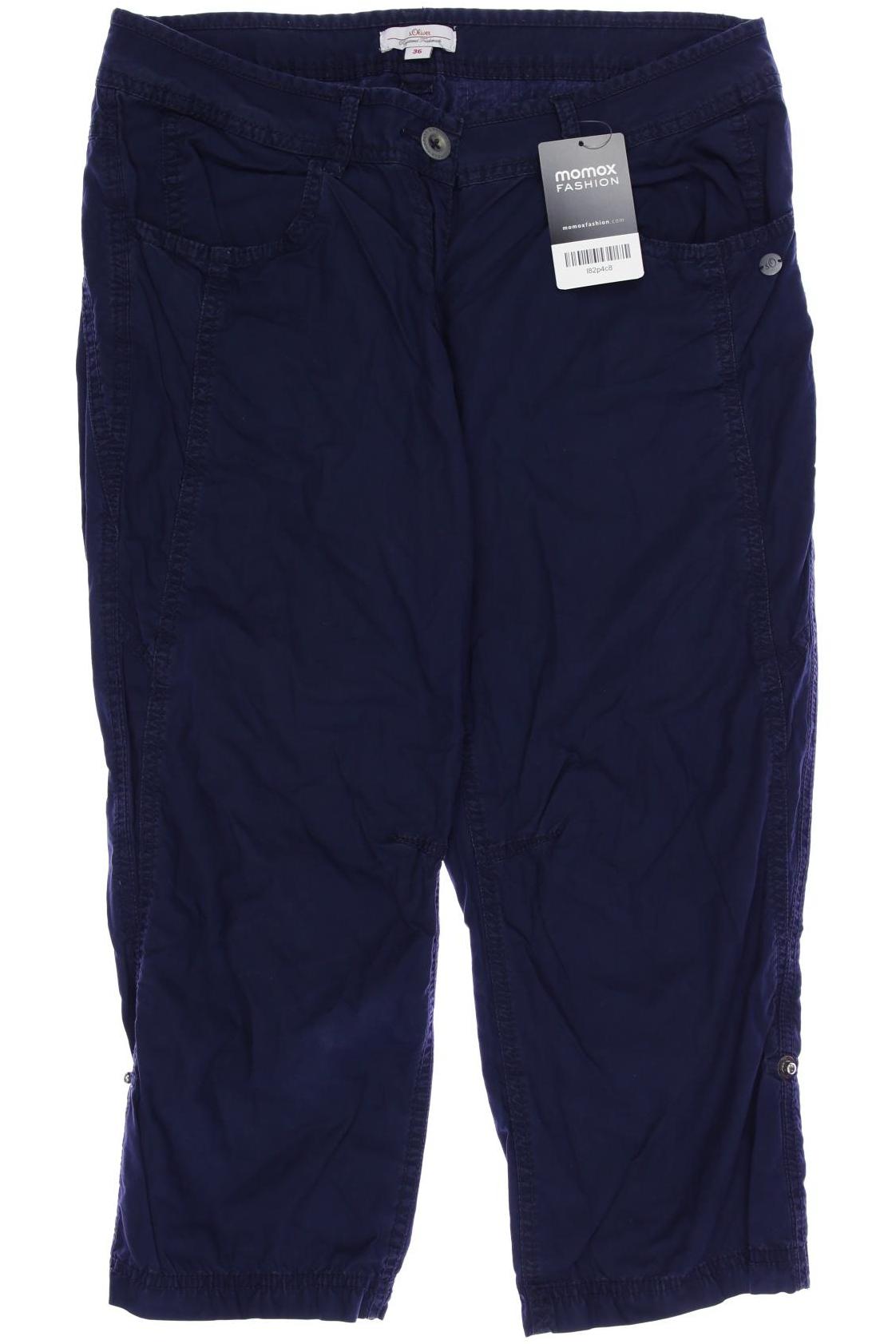 

s.Oliver Damen Stoffhose, marineblau, Gr. 36