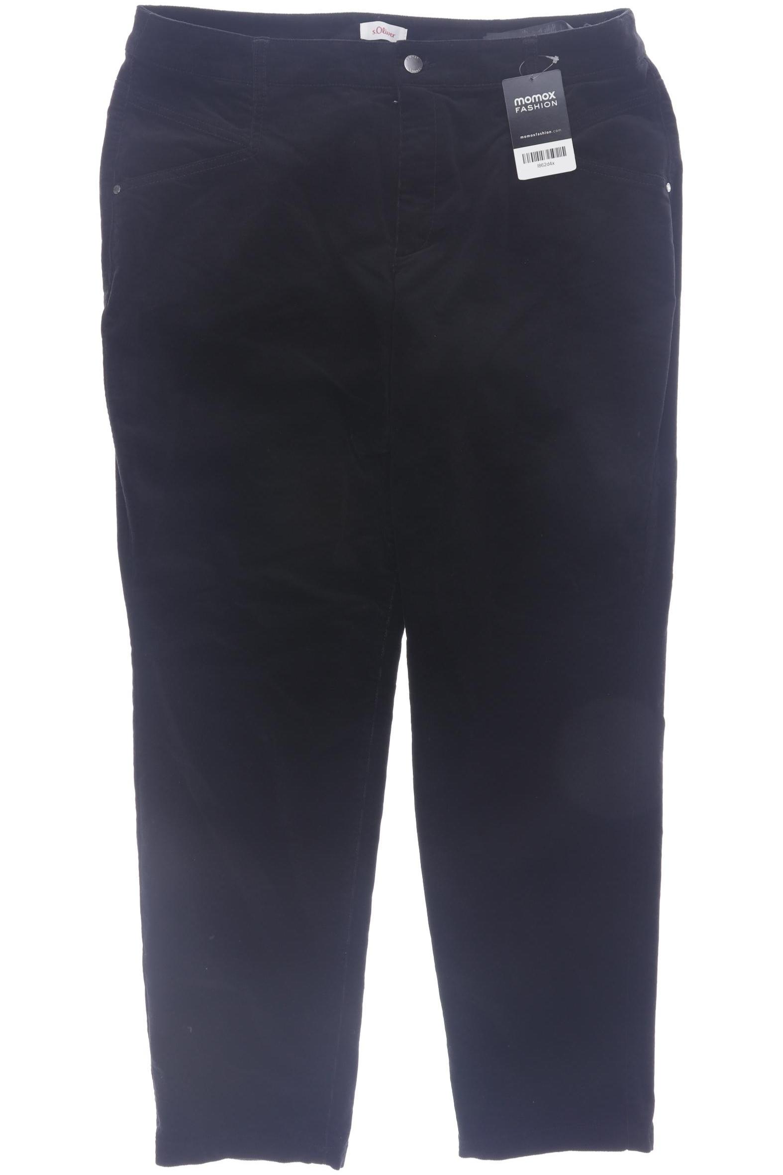 

s.Oliver Damen Stoffhose, schwarz, Gr. 42