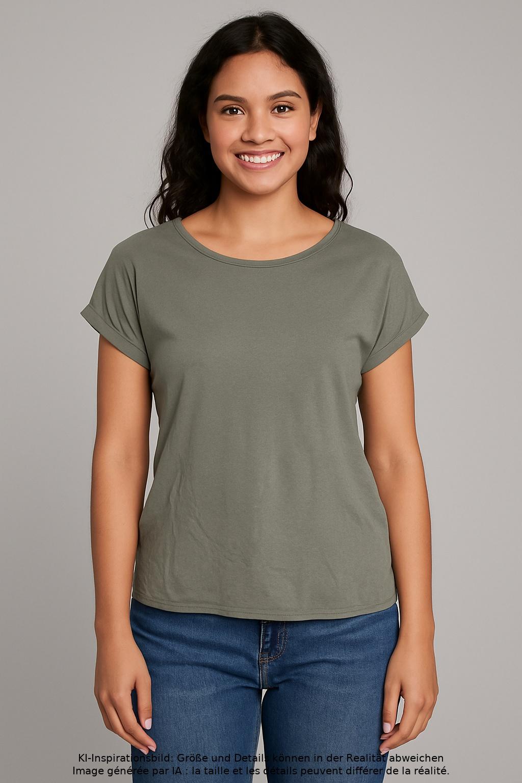 

s.Oliver Damen T-Shirt, grün, Gr. 38