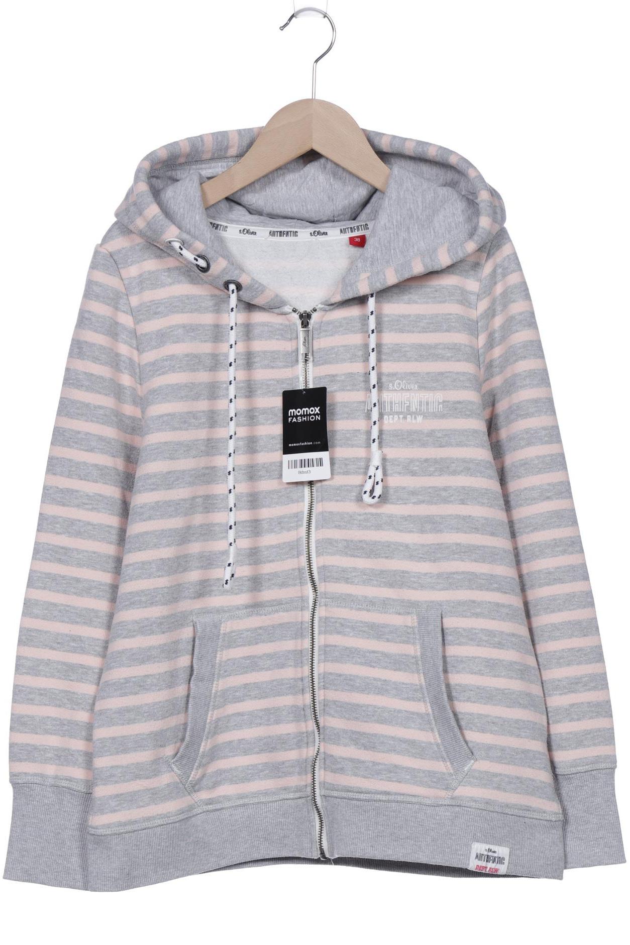 

s.Oliver Damen Kapuzenpullover, grau, Gr. 38