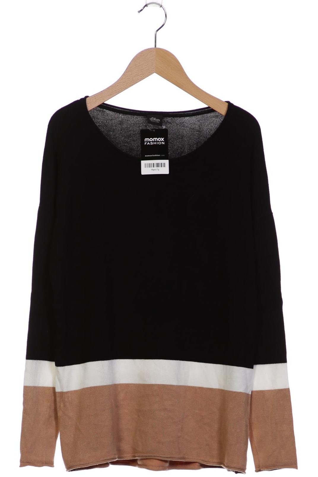 

s.Oliver Damen Pullover, schwarz, Gr. 36