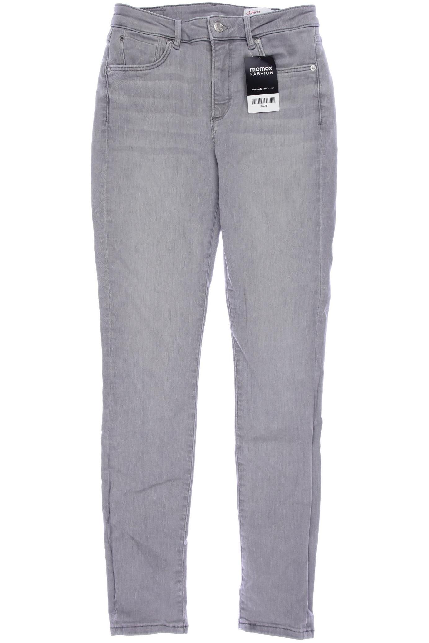

s.Oliver Damen Jeans, grau