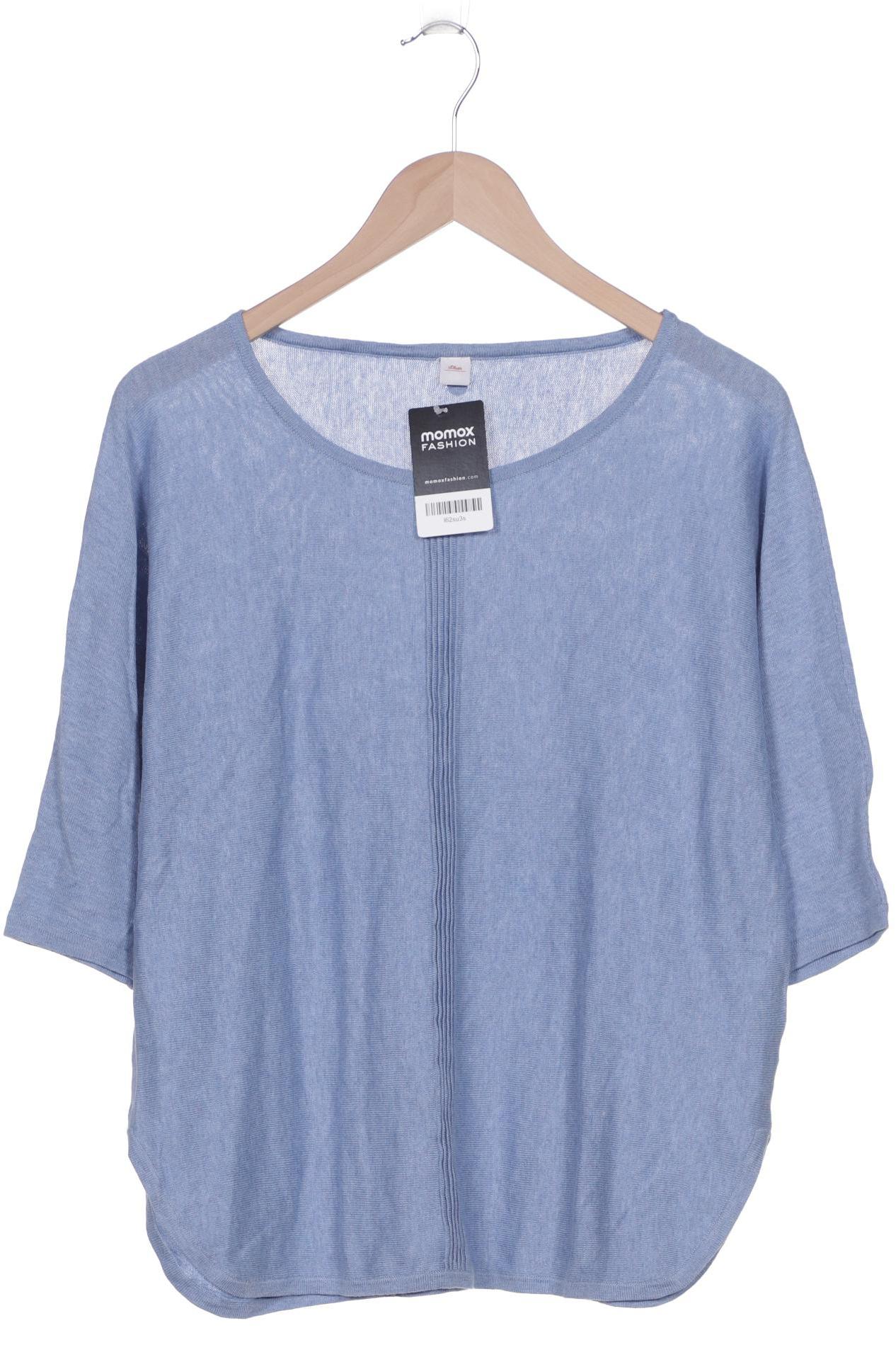 

s.Oliver Damen Pullover, blau, Gr. 36