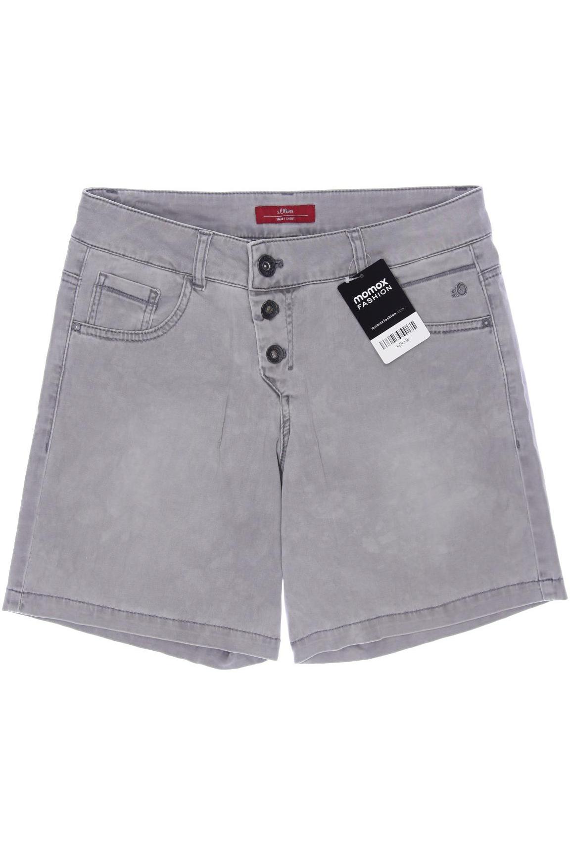 

s.Oliver Damen Shorts, grau, Gr. 28