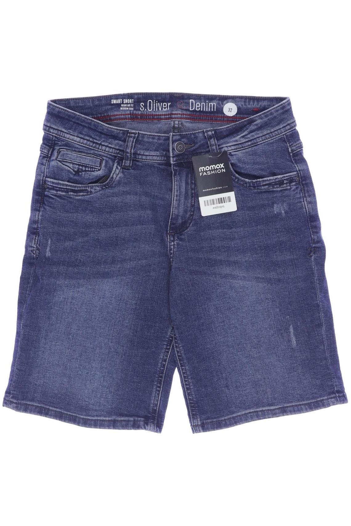 

s.Oliver Damen Shorts, blau, Gr. 32