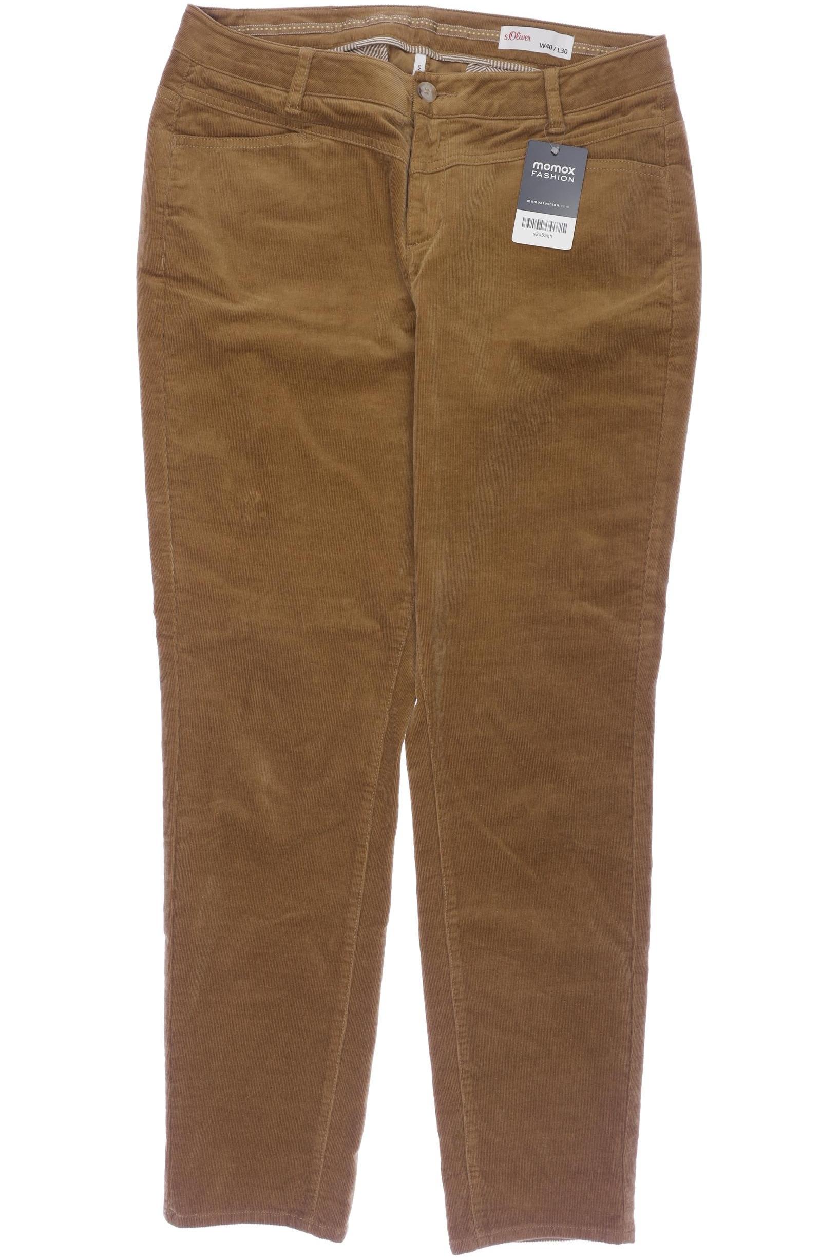 

s.Oliver Damen Stoffhose, braun, Gr. 40