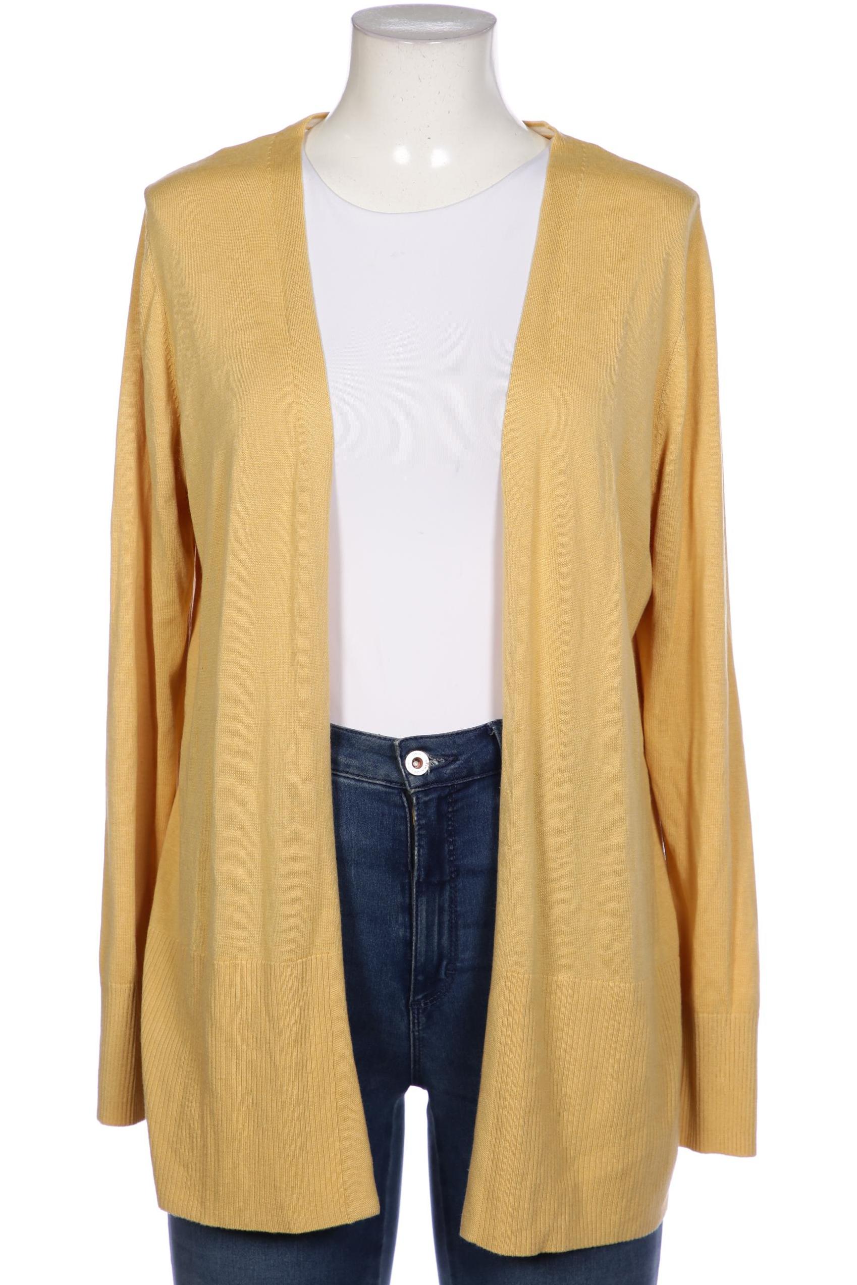 

s.Oliver Damen Strickjacke, gelb, Gr. 42