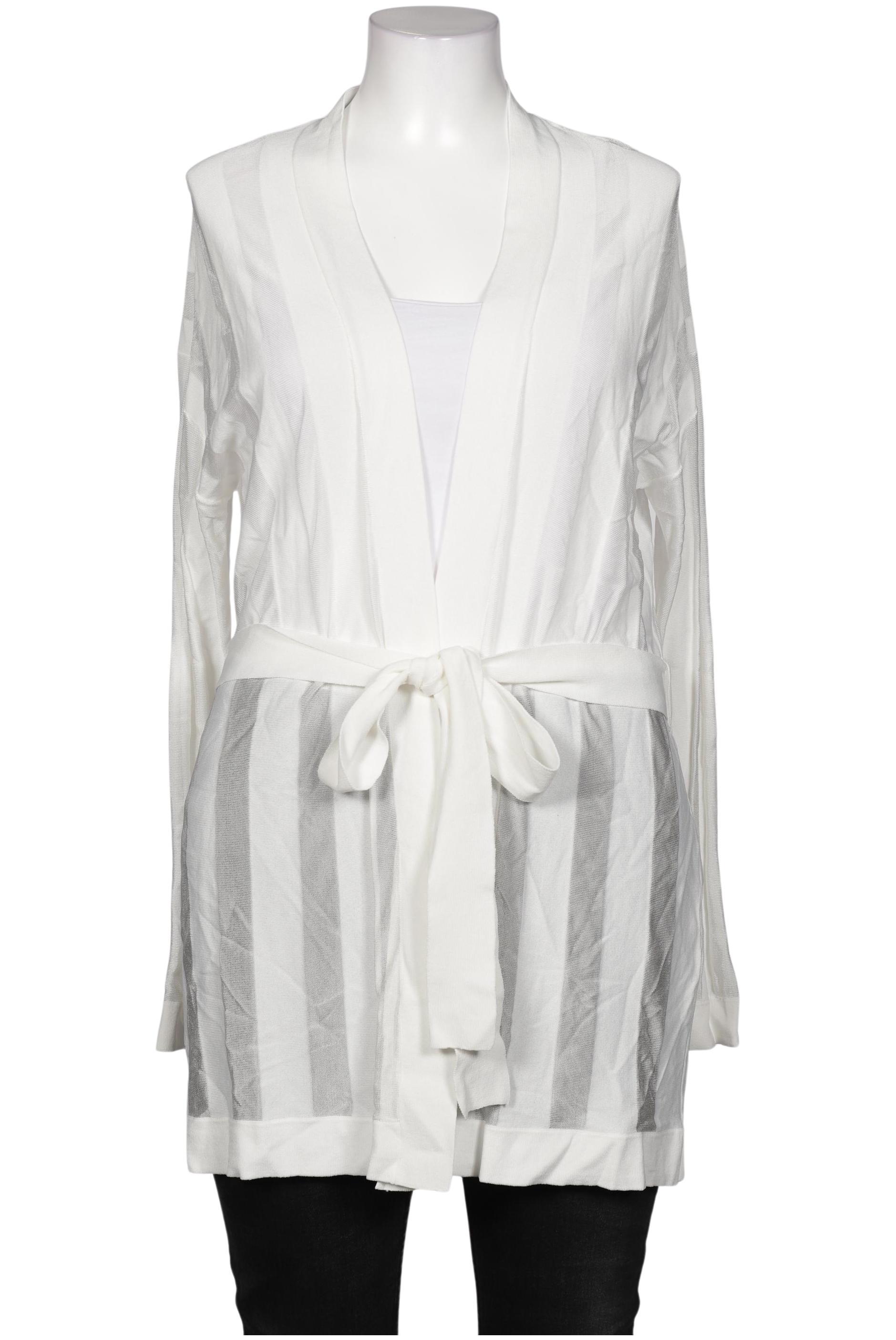 

s.Oliver Damen Strickjacke, weiß, Gr. 44