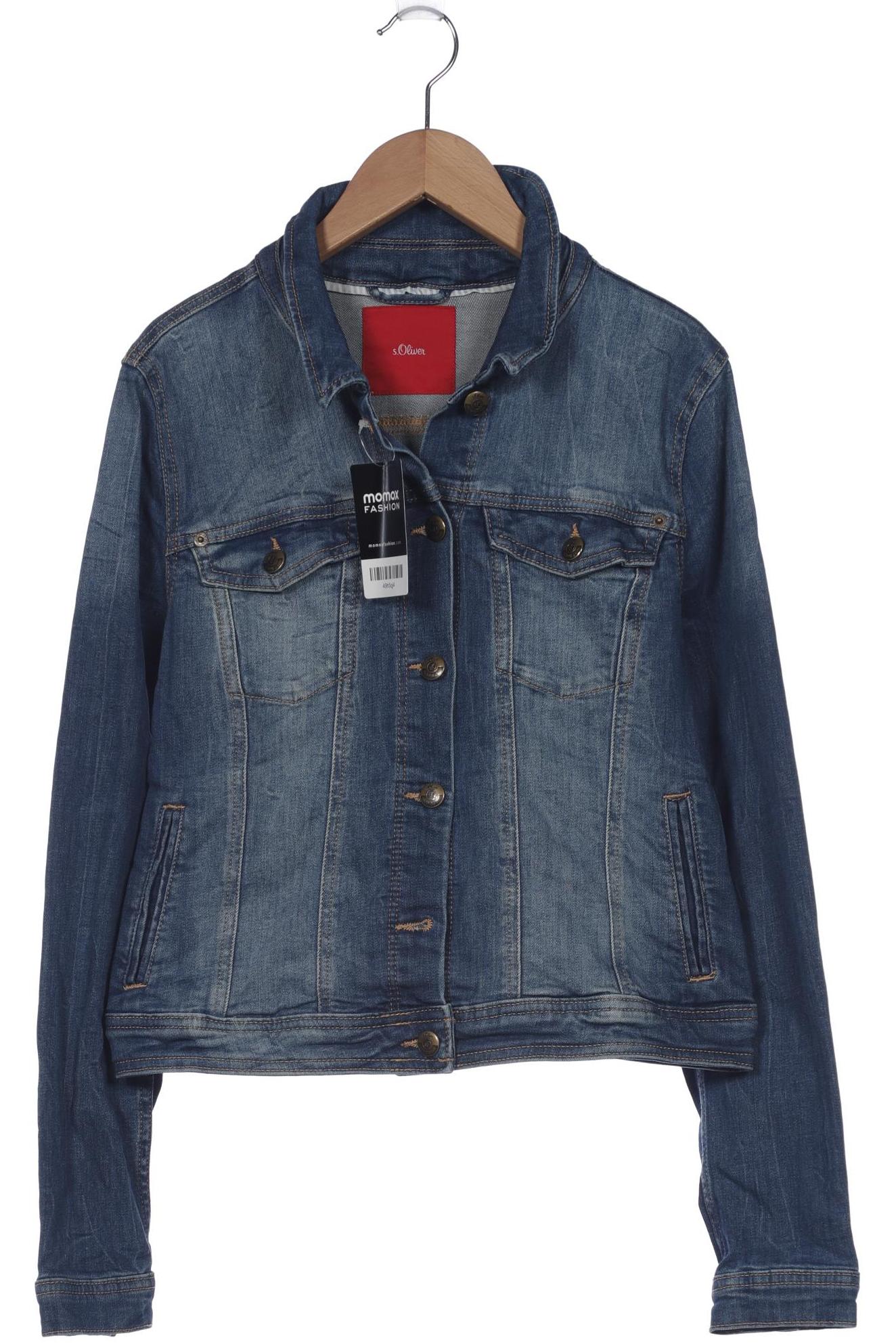 

s.Oliver Damen Jacke, blau, Gr. 36
